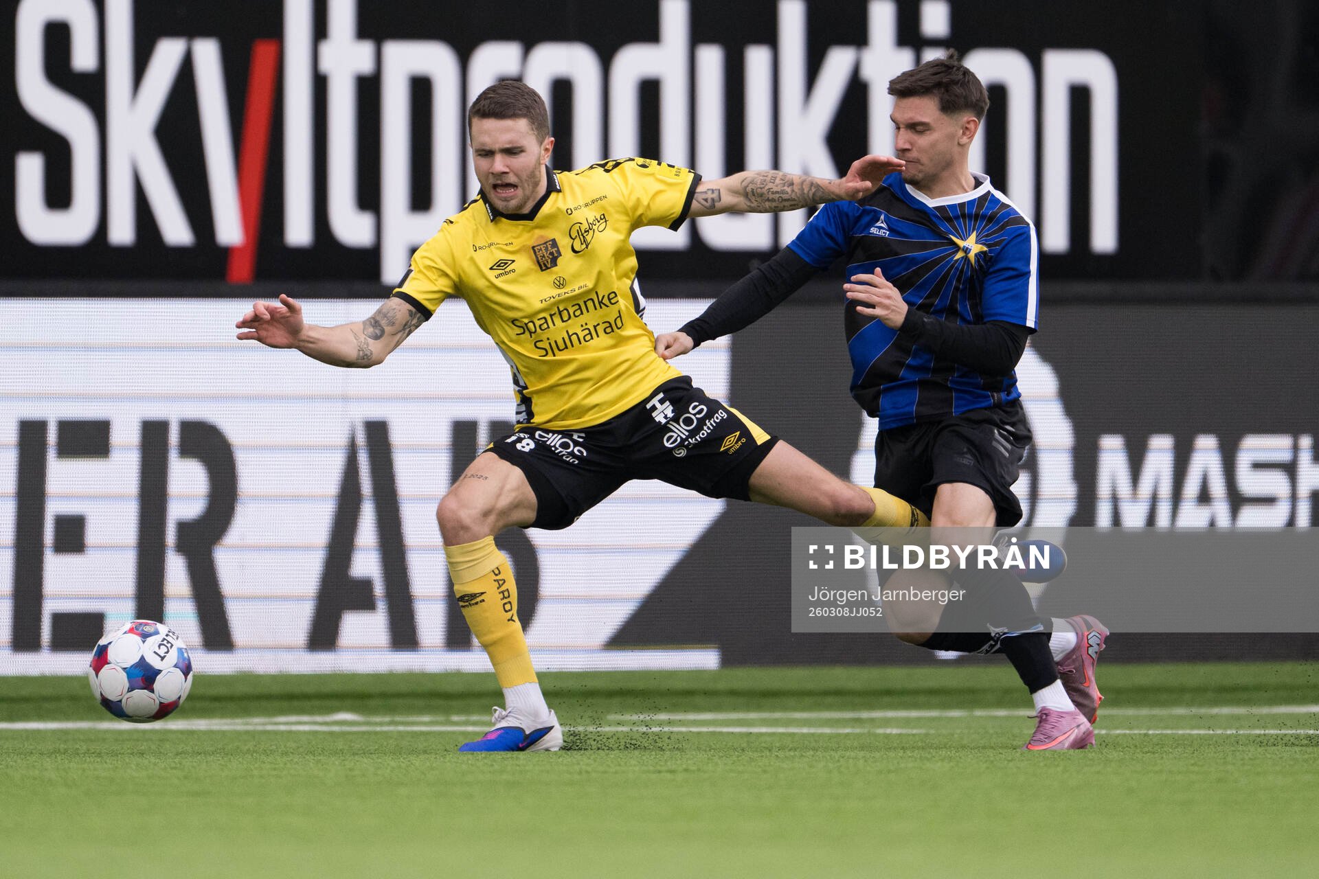 Elfsborgs Julius Magnusson och Sirius Isak Bjerkebo