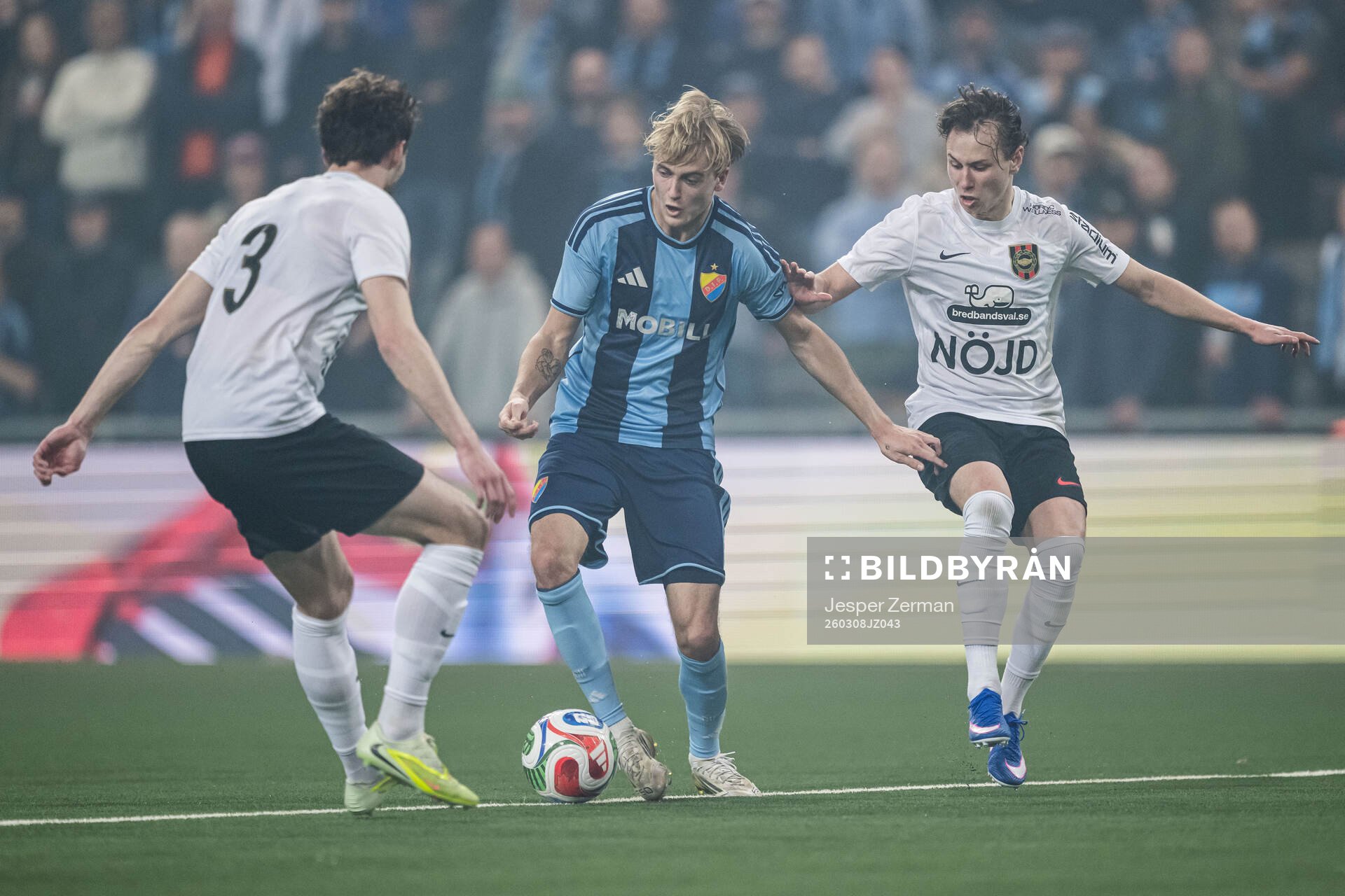 Brommapojkarnas Andreas Troelsen och Alex Timossi Andersson