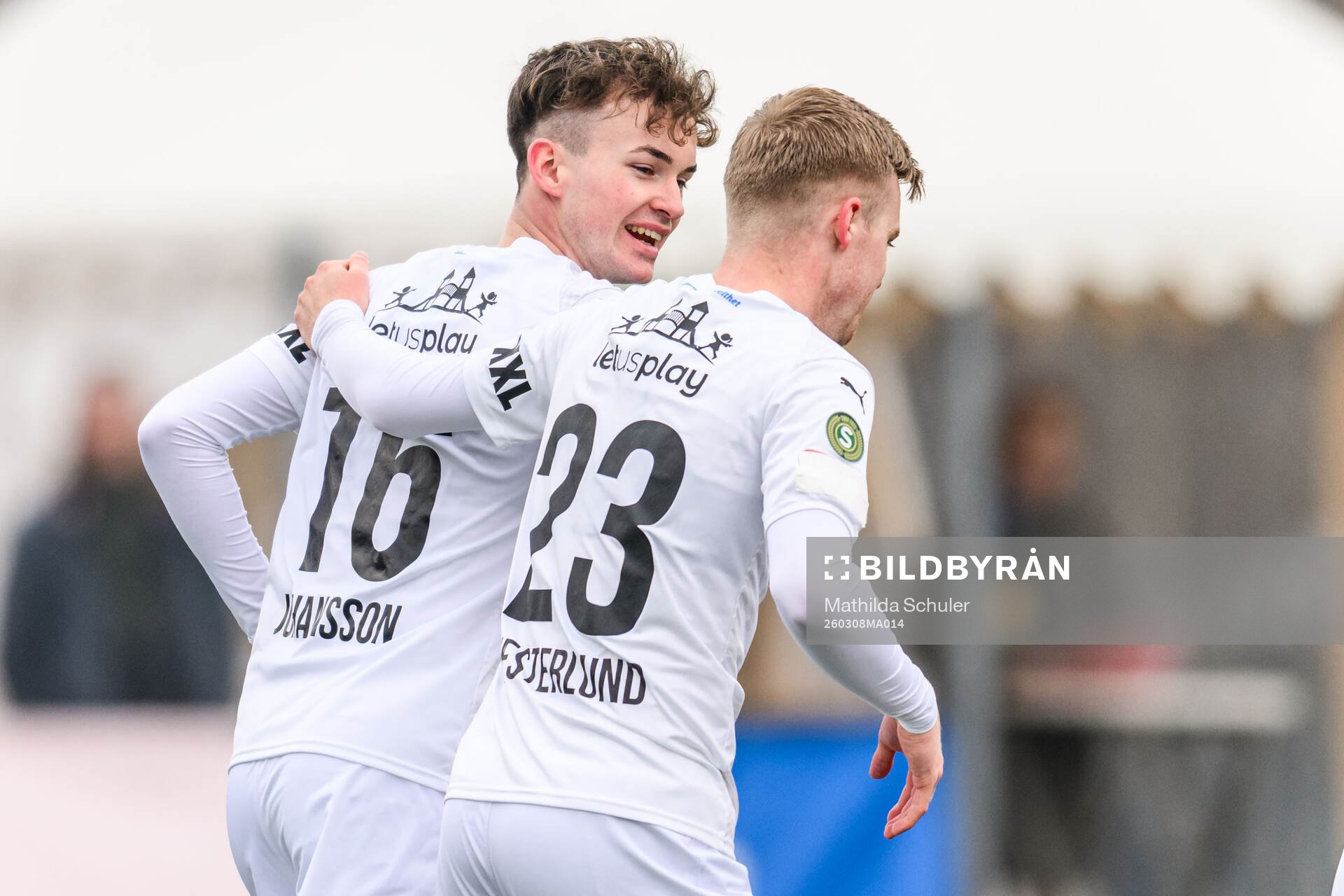 Helsingborgs Alexander Johansson jublar