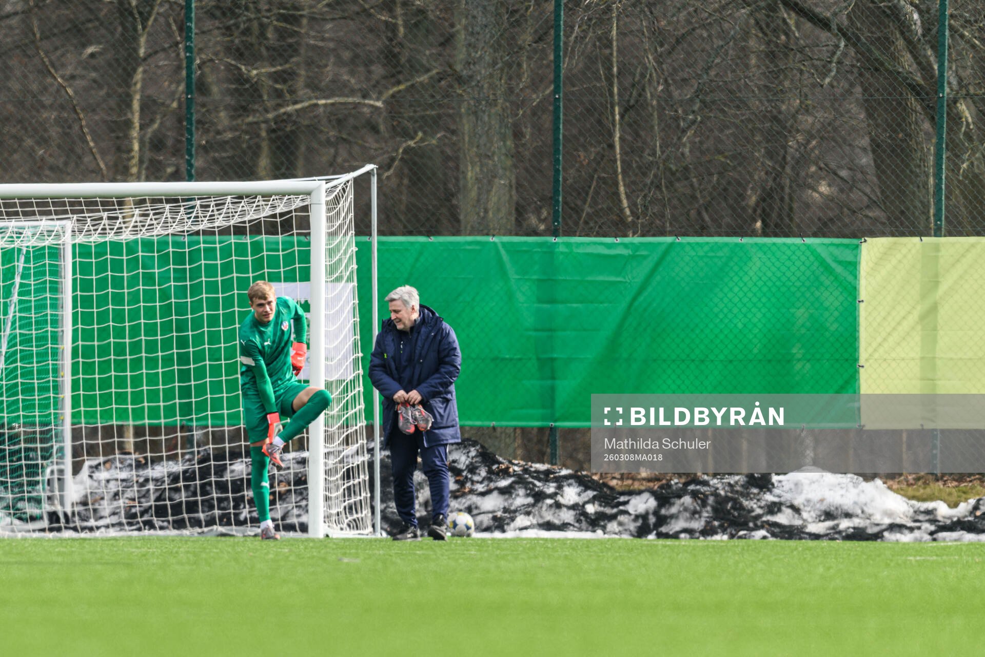 Helsingborgs målvakt Emil Rådahl