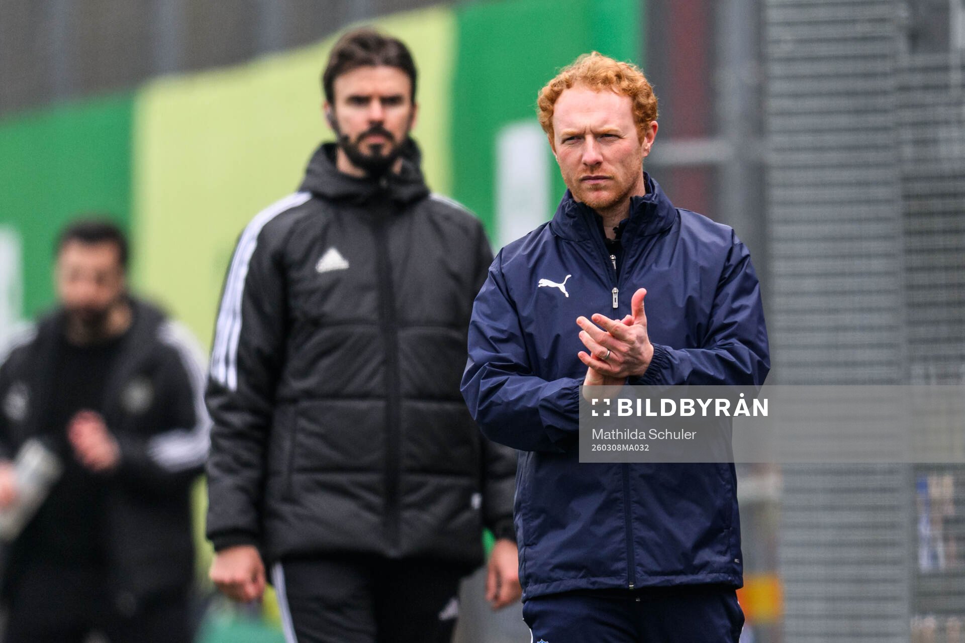 Helsingborgs manager Stevie Grieve