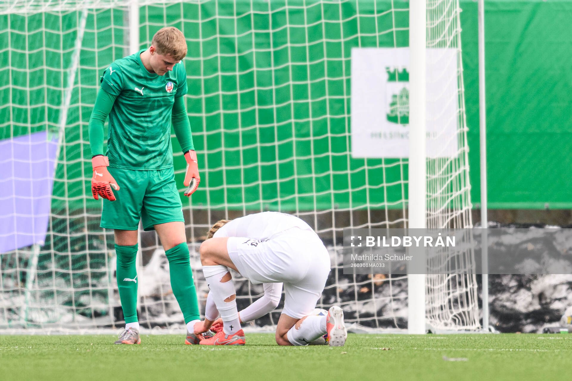 Helsingborgs målvakt Emil Rådahl