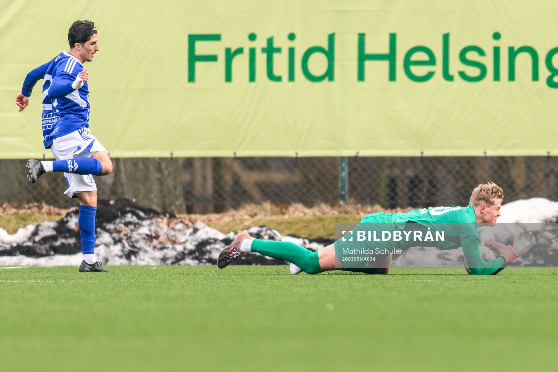 Helsingborgs målvakt Emil Rådahl