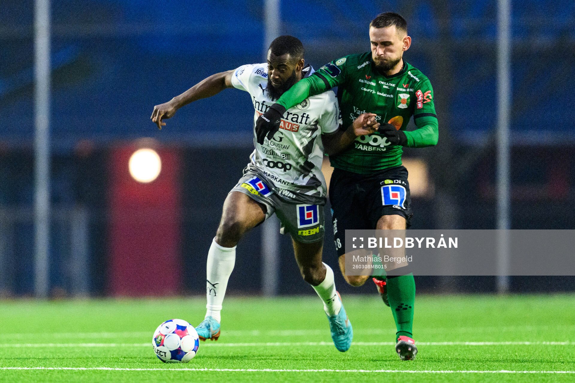 Karlstads William Miguel och Varbergs Erion Sadiku