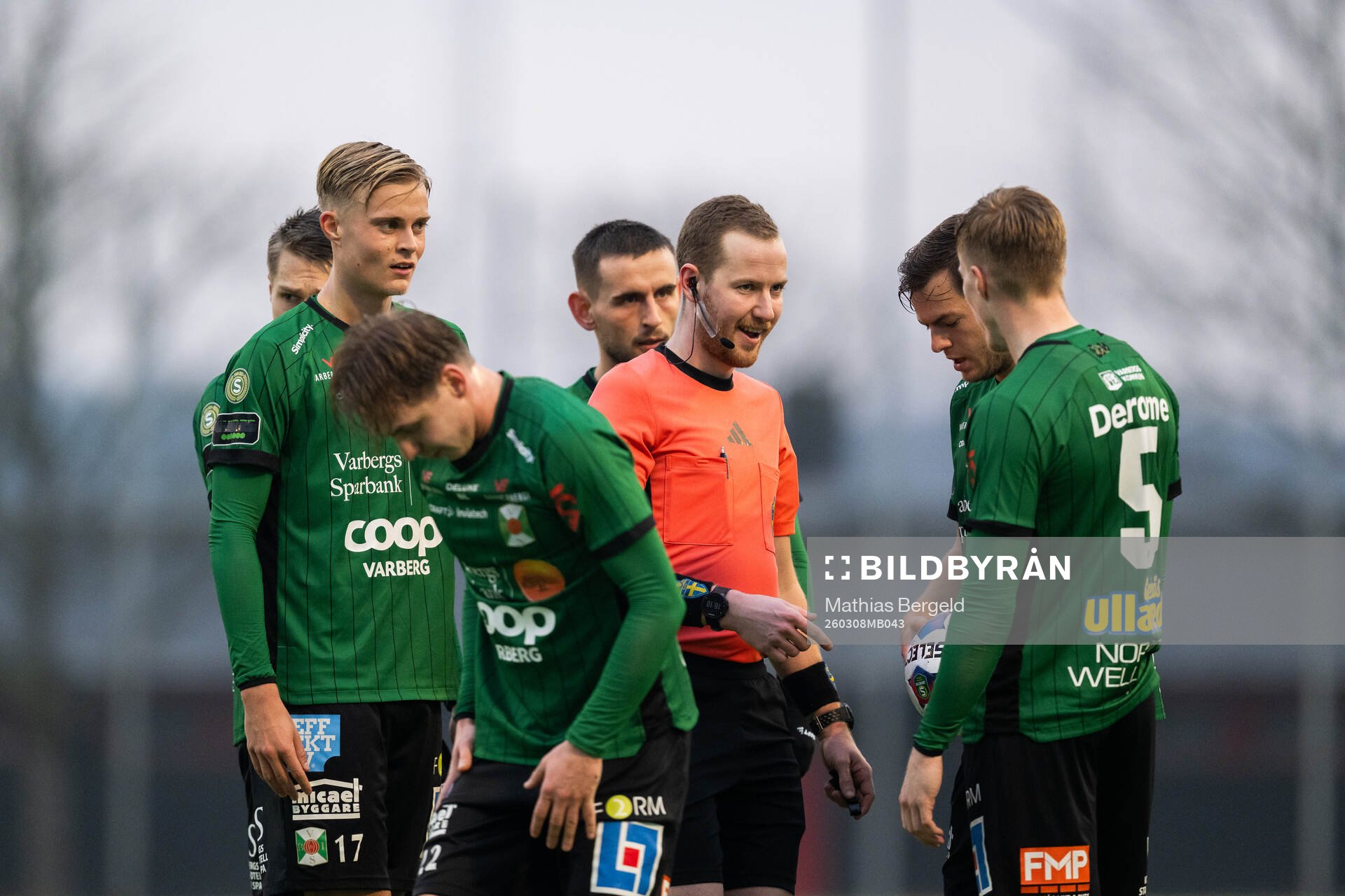 Varbergs Edvin Tellgren, Albin Winbo och Emil Hellman i
