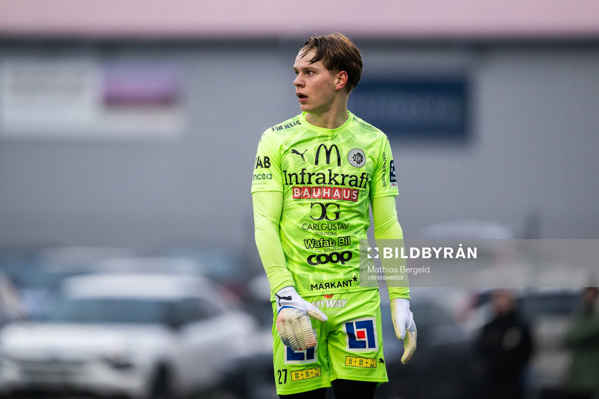 Karlstads målvakt Toomas Kocys