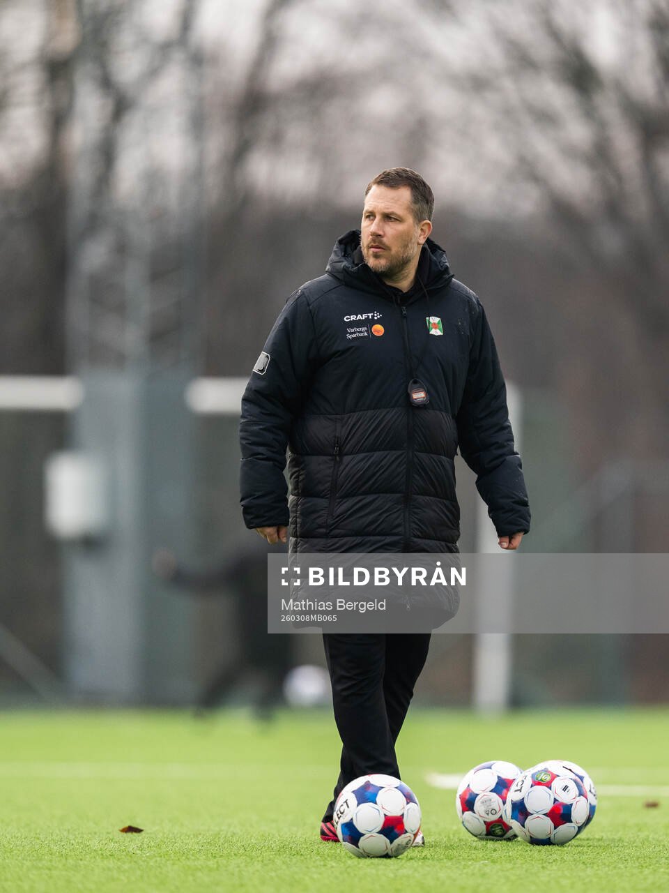 Varbergs assisterande tränare Tobias Hysén