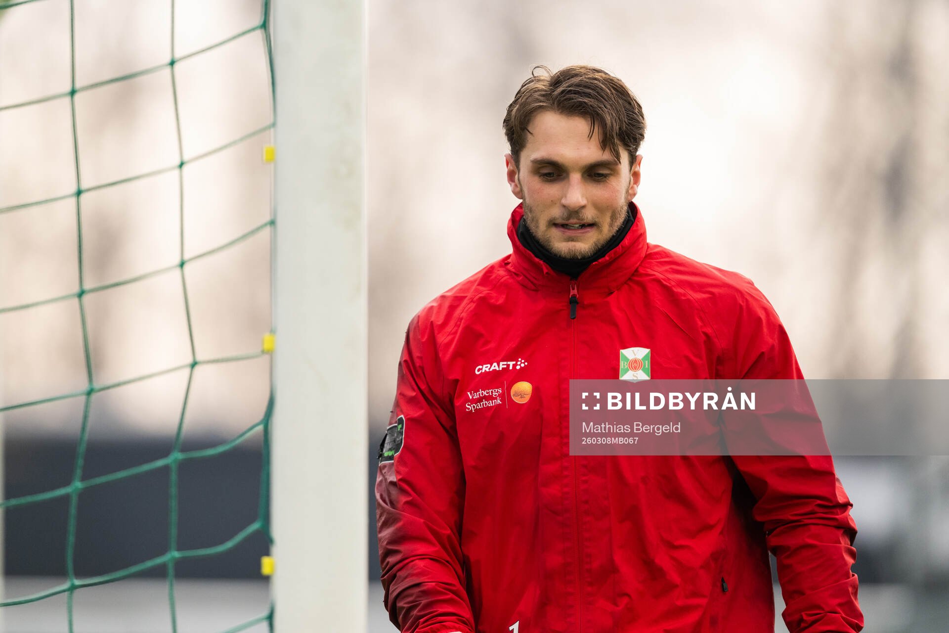 Varbergs målvakt Oscar Ekman