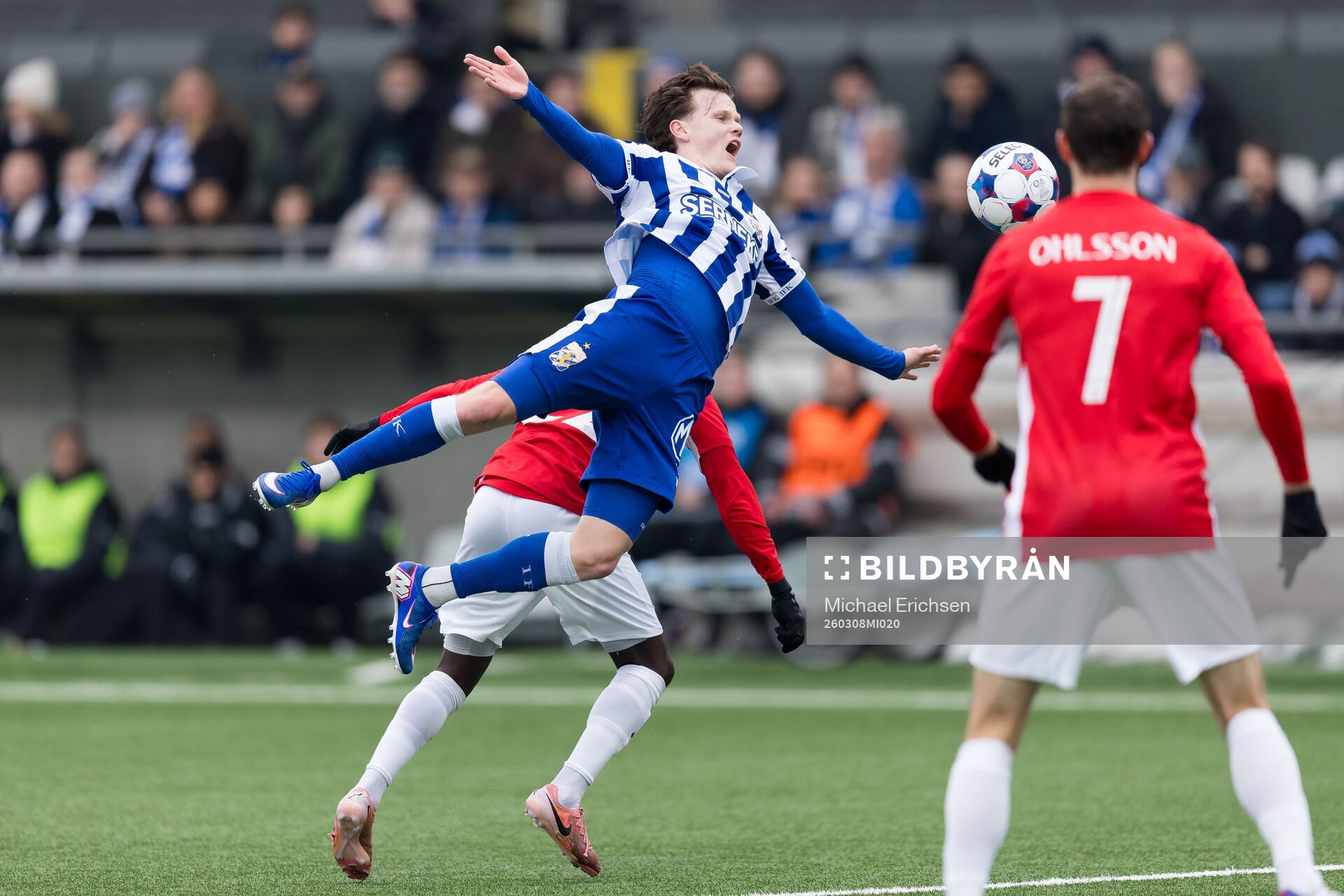 Degerfors Nahom Netabay och IFK Göteborgs Kolbeinn