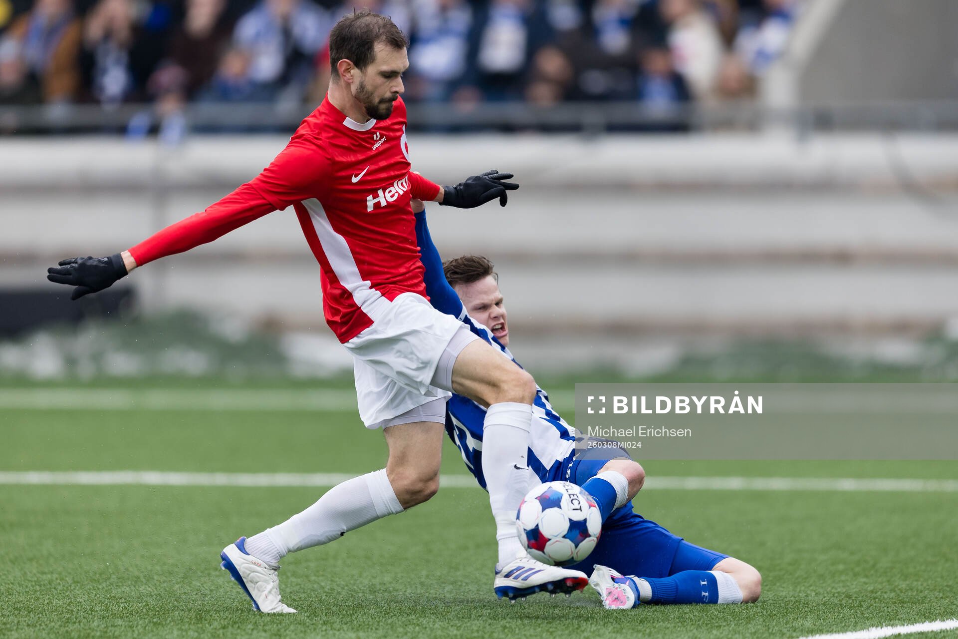 Degerfors Sebastian Ohlsson och IFK Göteborgs Kolbeinn