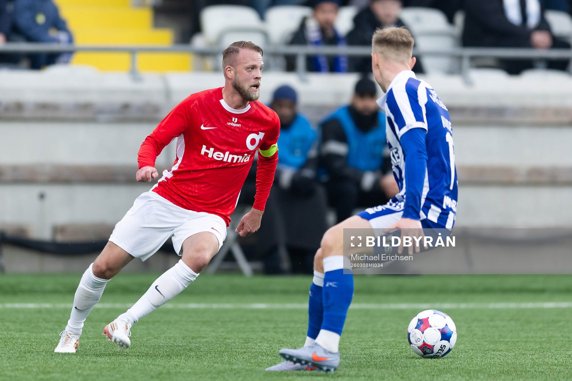 Degerfors Daniel Sundgren  och IFK Göteborgs David Kruse