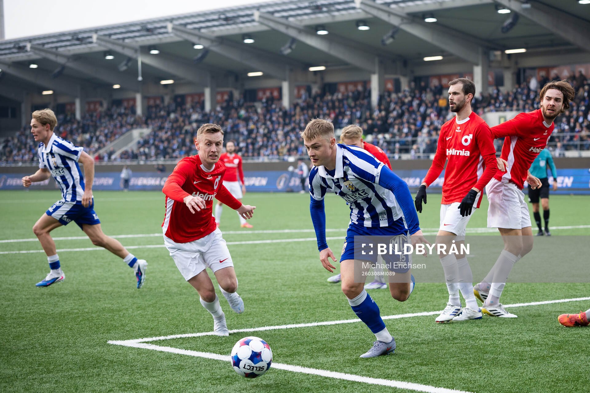 Degerfors Sebastian Ohlsson  och IFK Göteborgs David Kruse