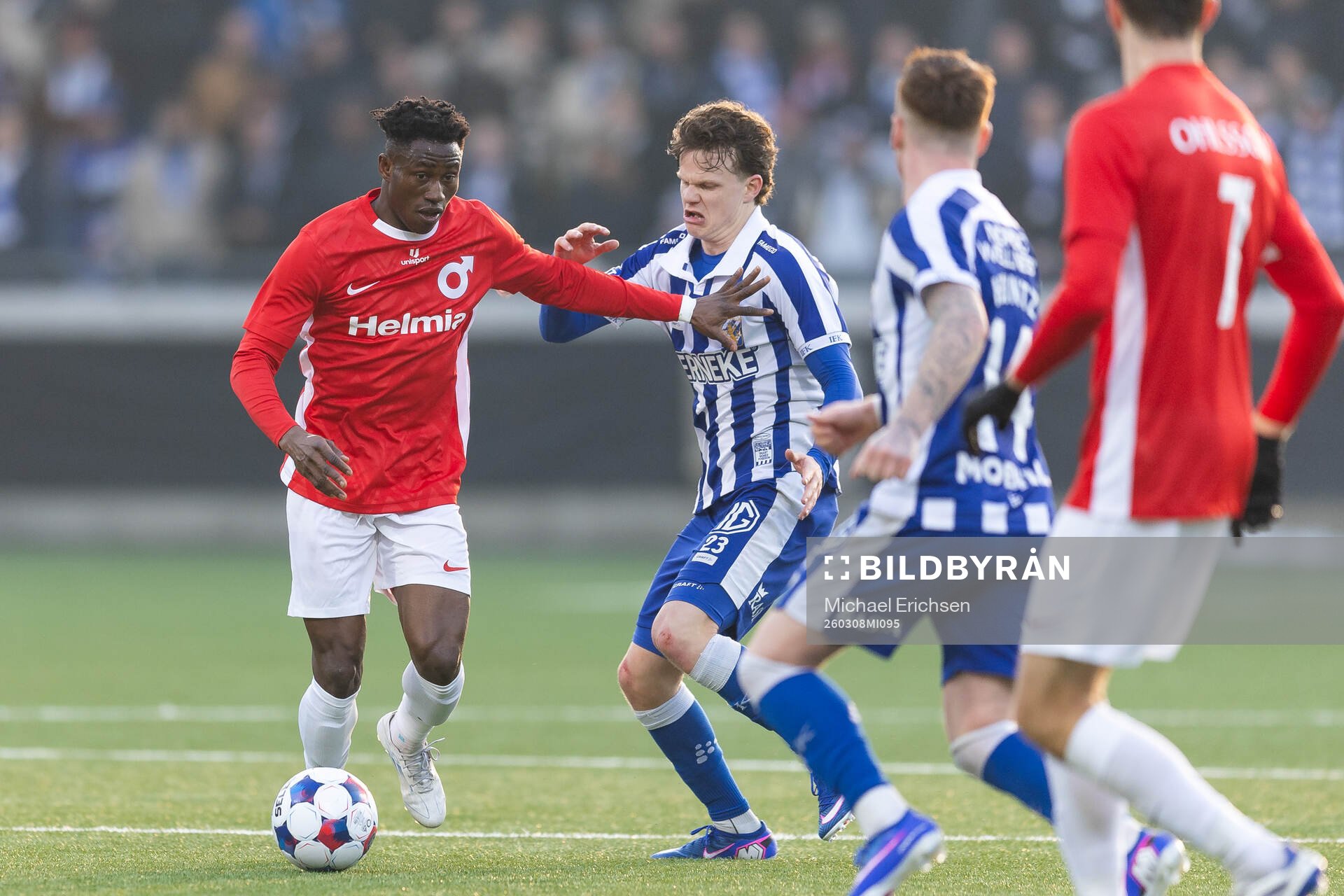 Degerfors Yiriyon Gideon Yaw och IFK Göteborgs Kolbeinn