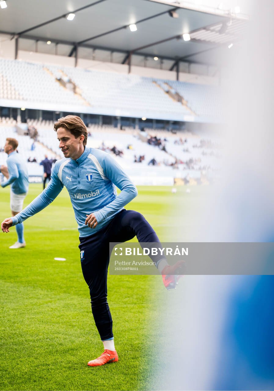 Malmö FFs Johan Karlsson