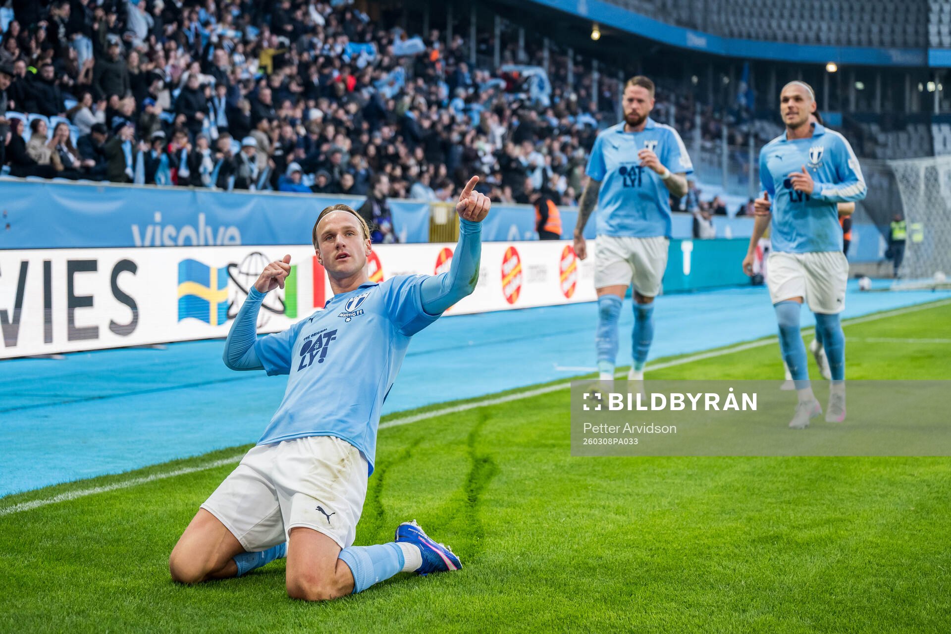 Malmö FFs Erik Botheim jublar