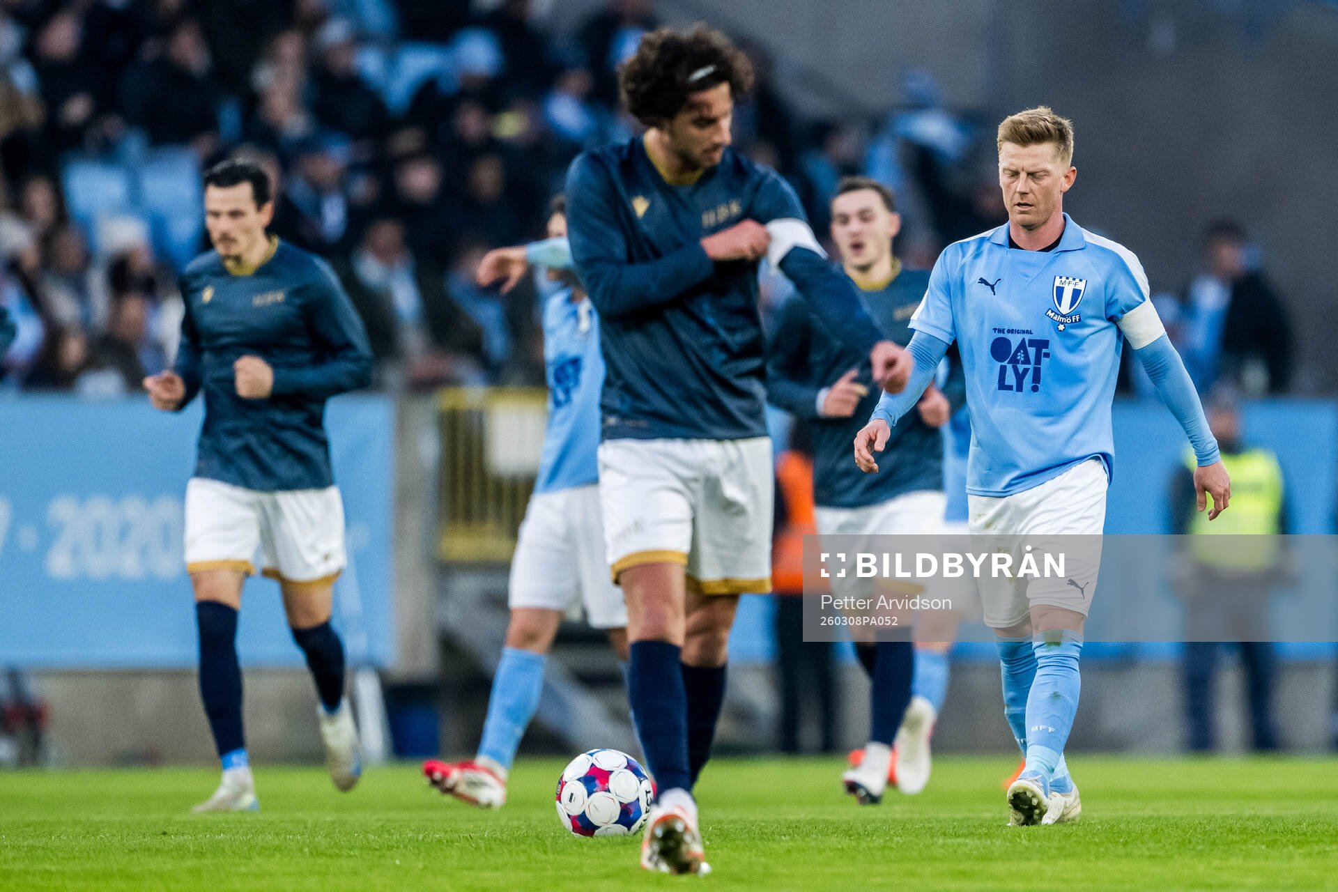 Malmö FFs Anders Christiansen deppar
