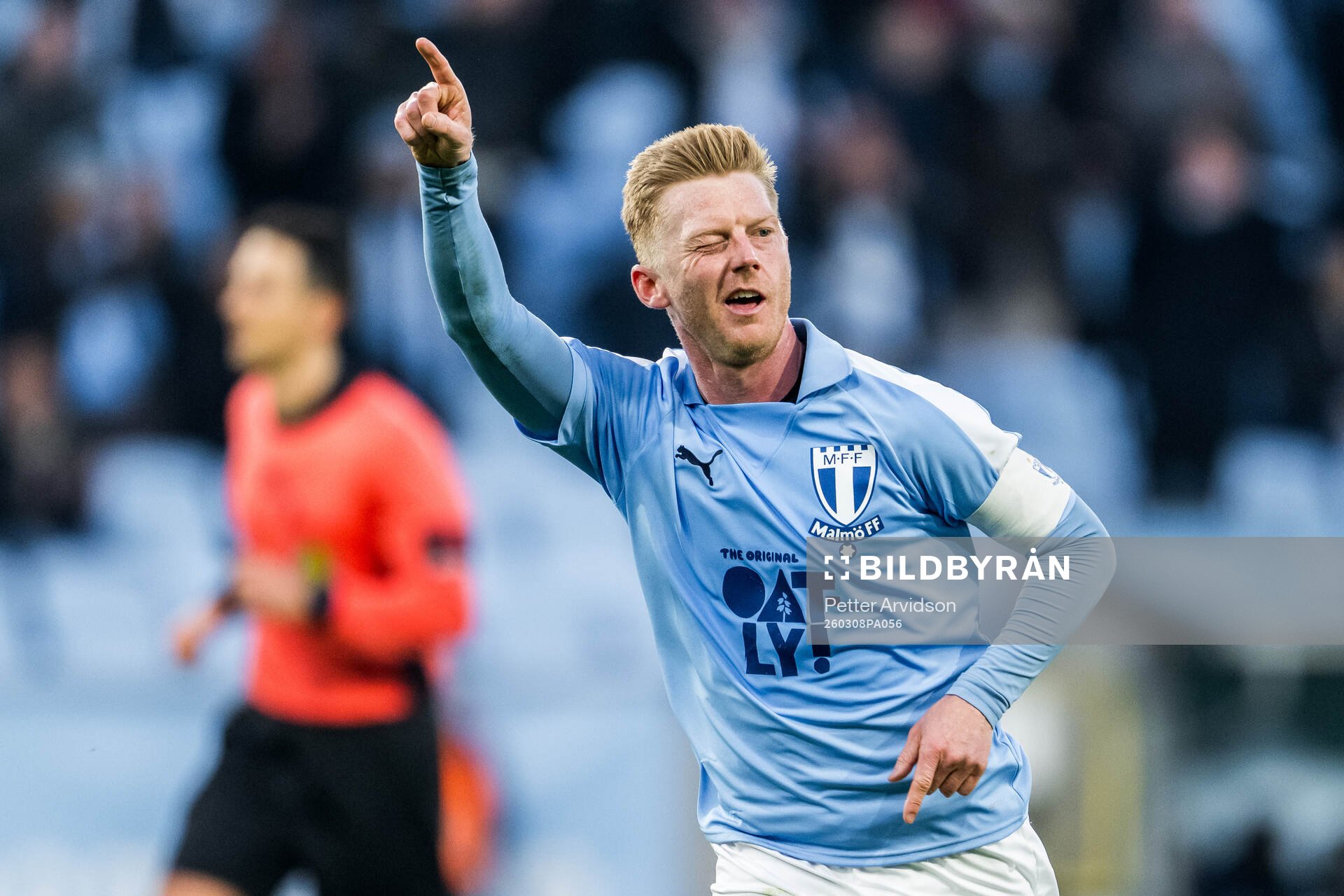 Malmö FFs Anders Christiansen jublar