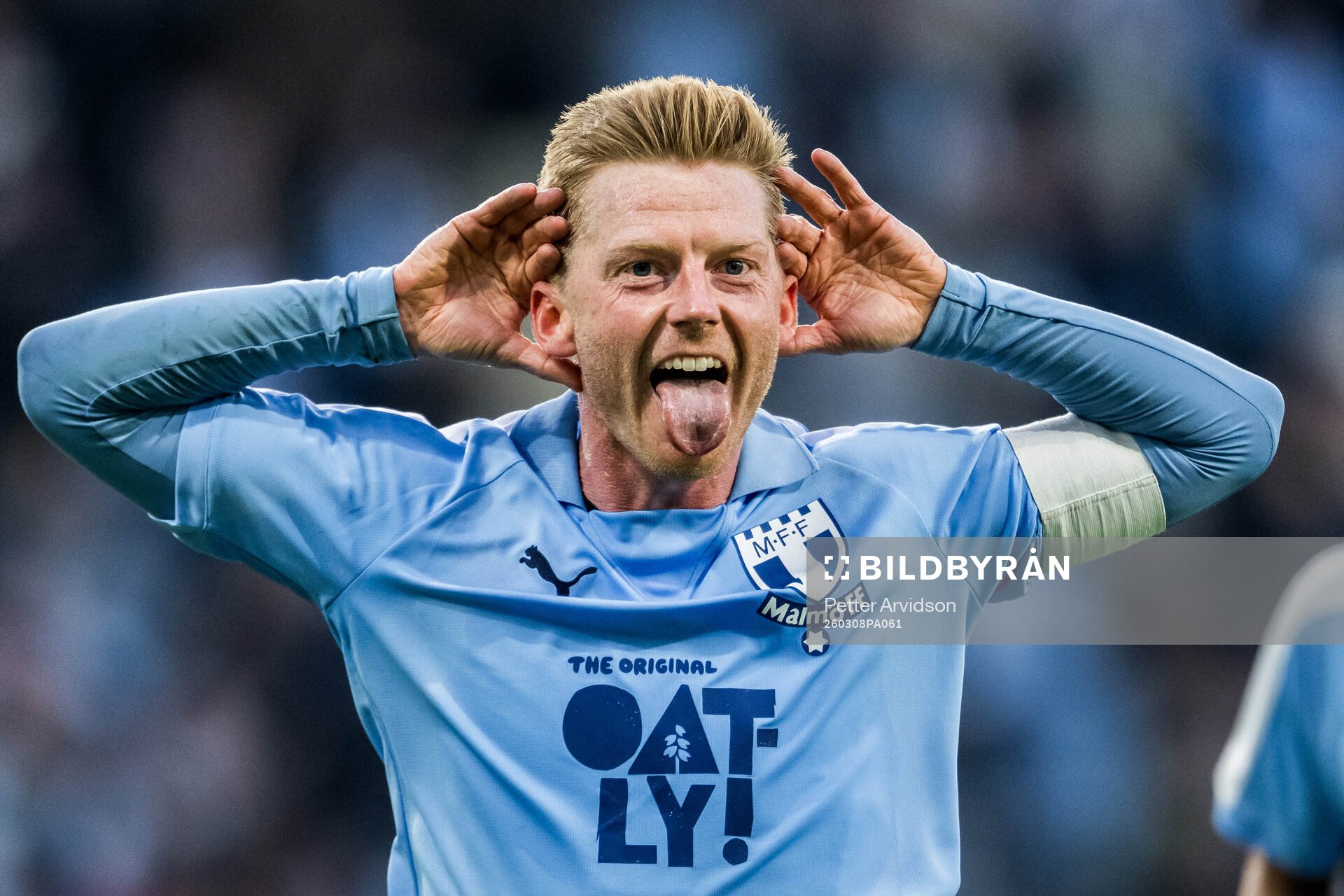 Malmö FFs Anders Christiansen jublar