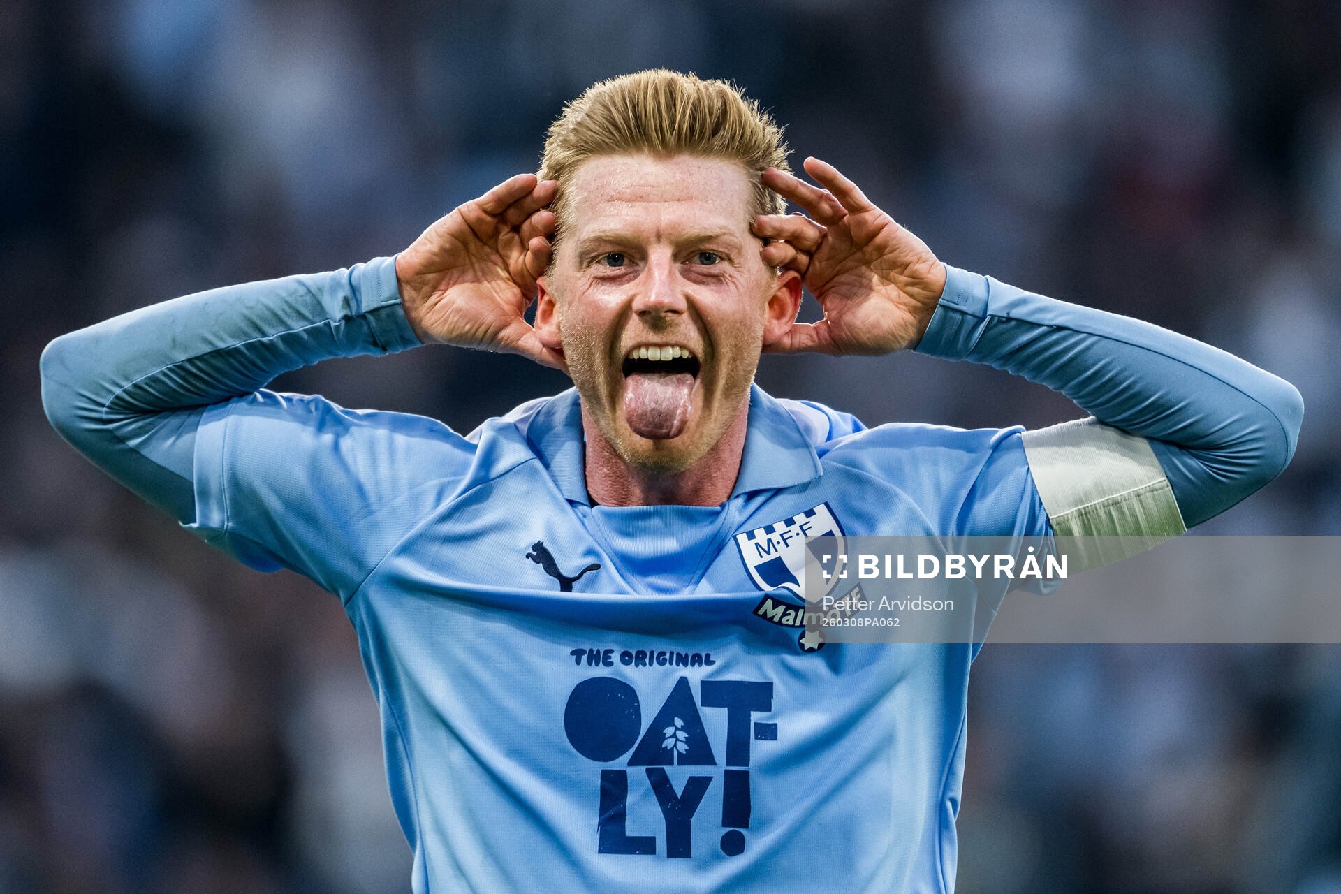 Malmö FFs Anders Christiansen jublar