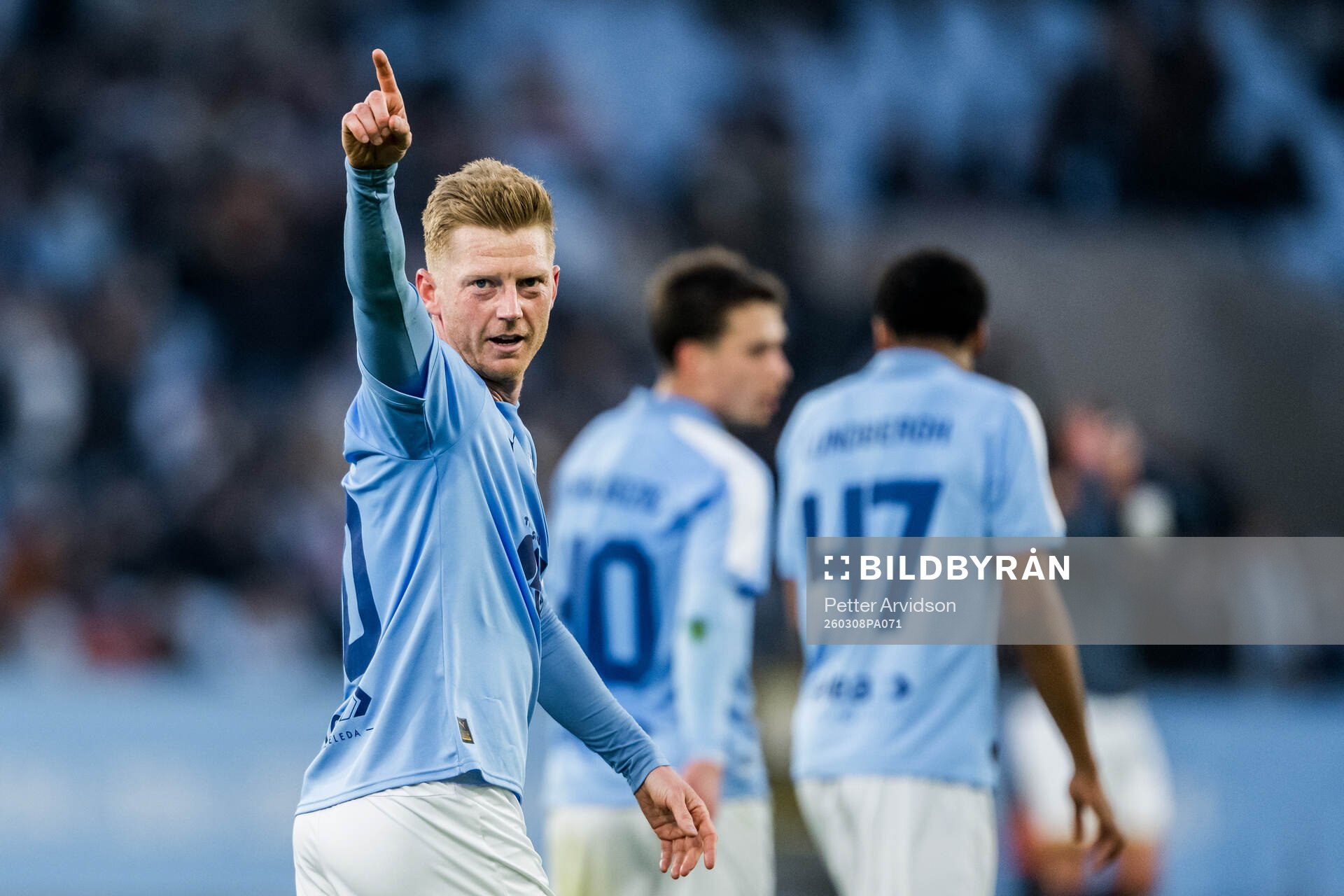 Malmö FFs Anders Christiansen jublar