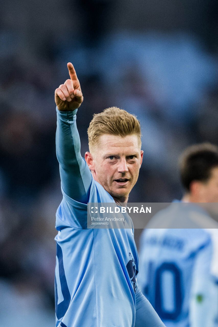 Malmö FFs Anders Christiansen jublar