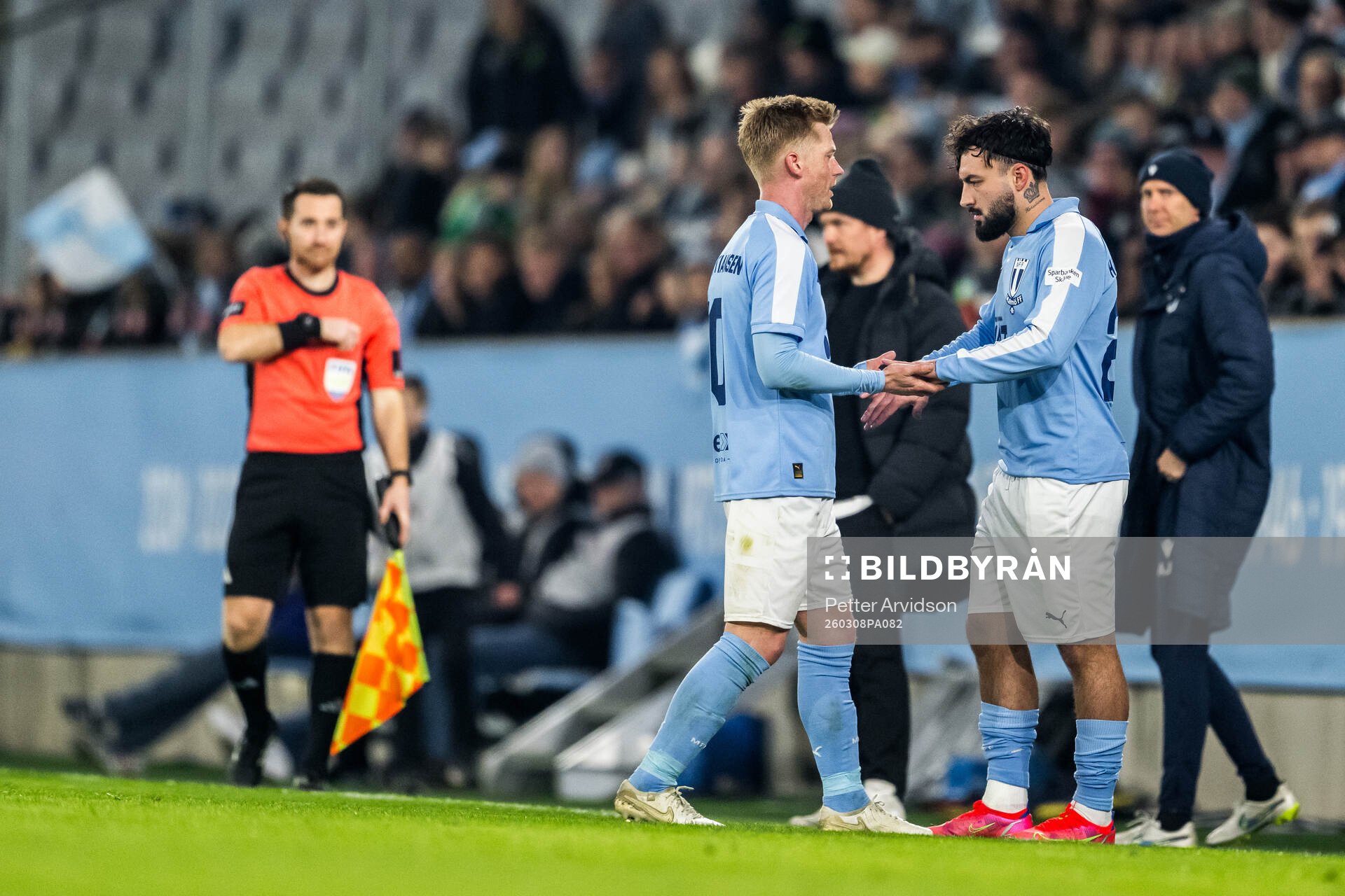 Malmö FFs Anders Christiansen och Sead Haksabanovic