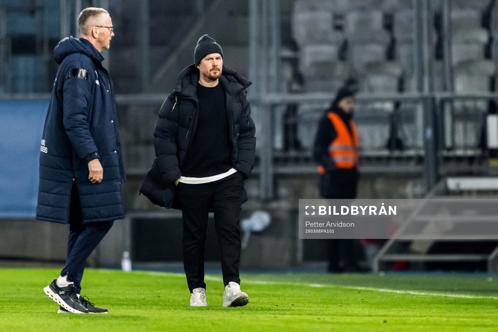 Halmstads tränare Johan Lindholm deppar