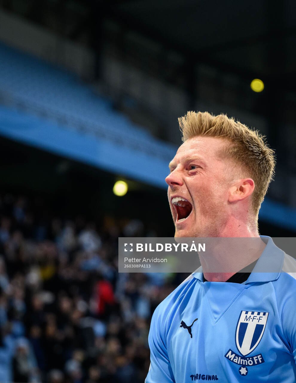Malmö FFs Anders Christiansen jublar