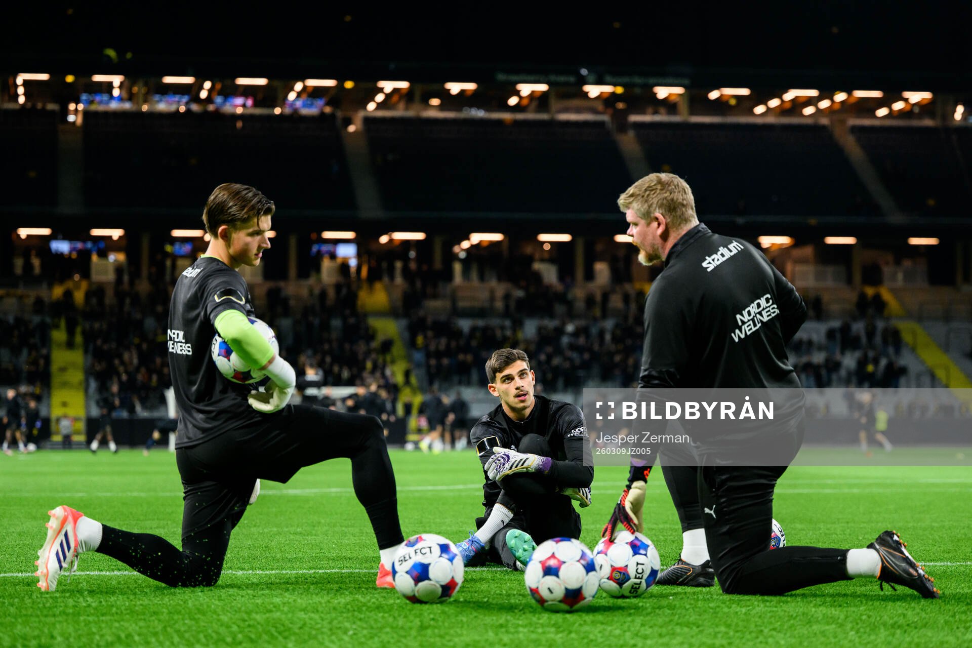Häckens målvakt Kristan Marinkovic och målvakt David