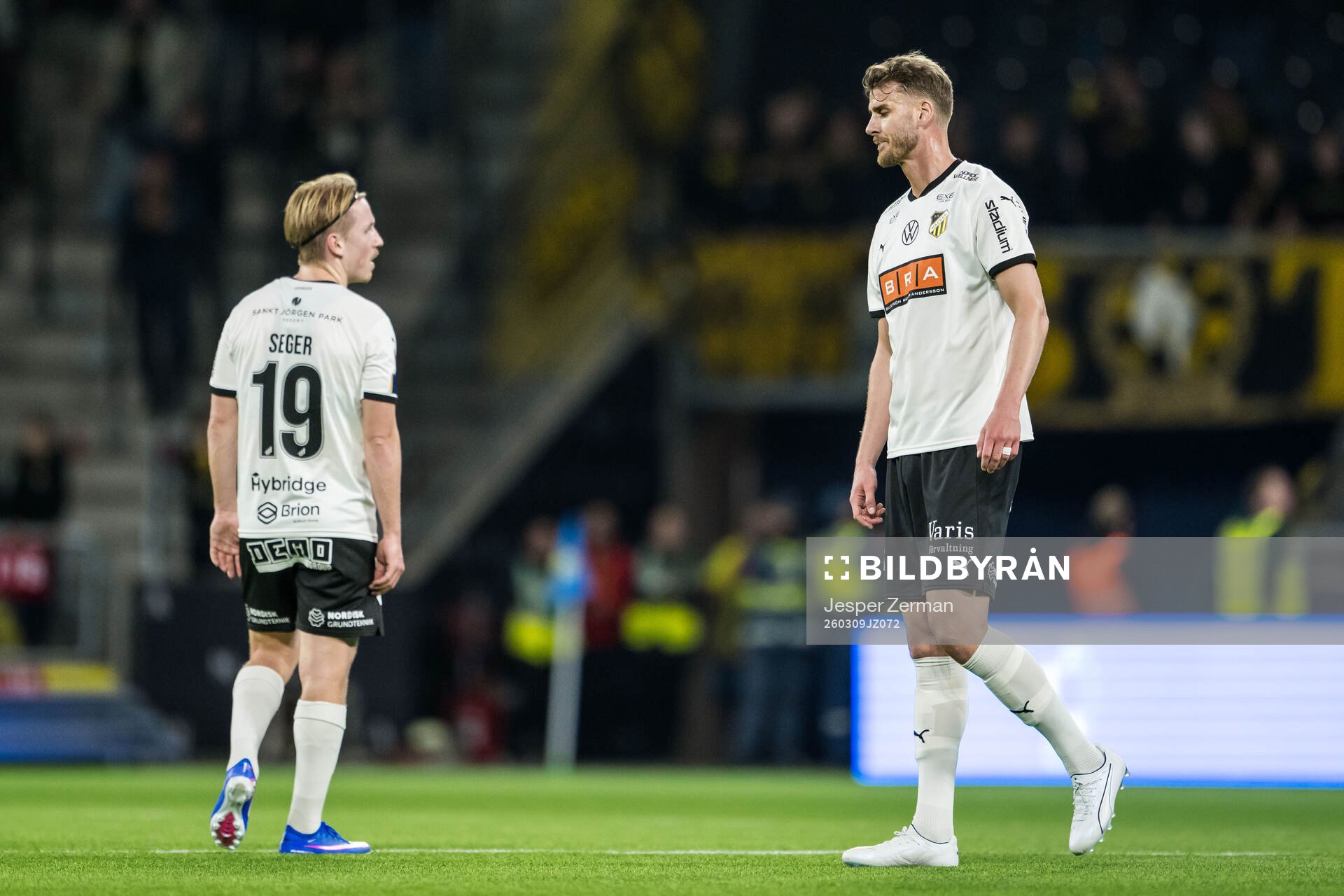 Häckens David Seger och Johan Hammar deppar