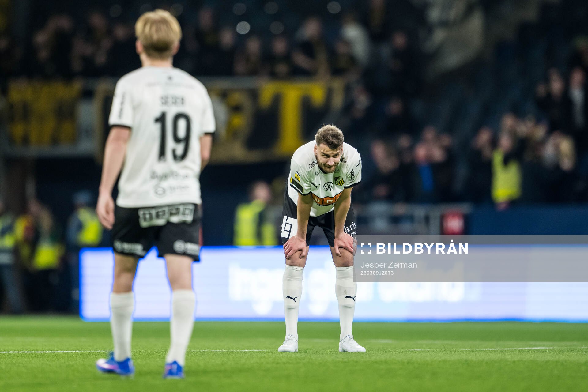 Häckens David Seger och Johan Hammar deppar