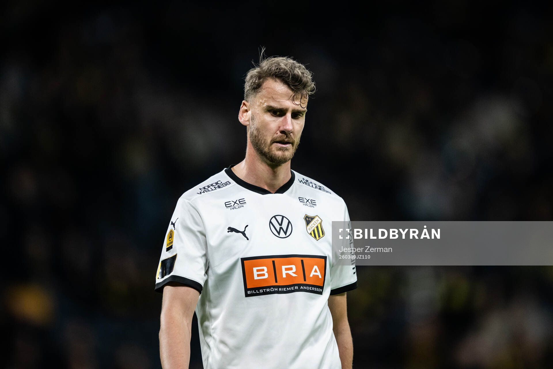 Häckens Johan Hammar deppar