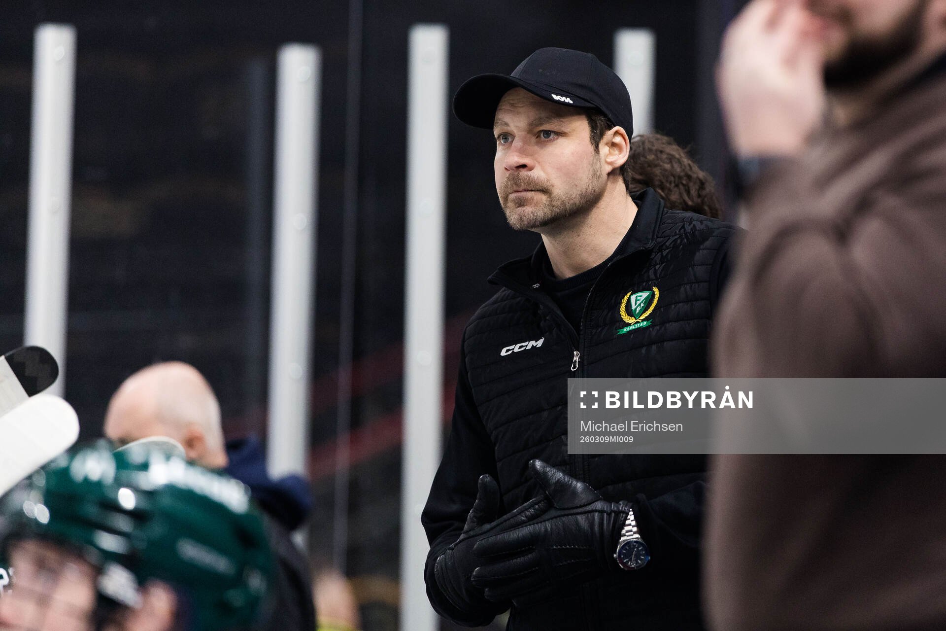 Färjestads tränare Johan Fransson