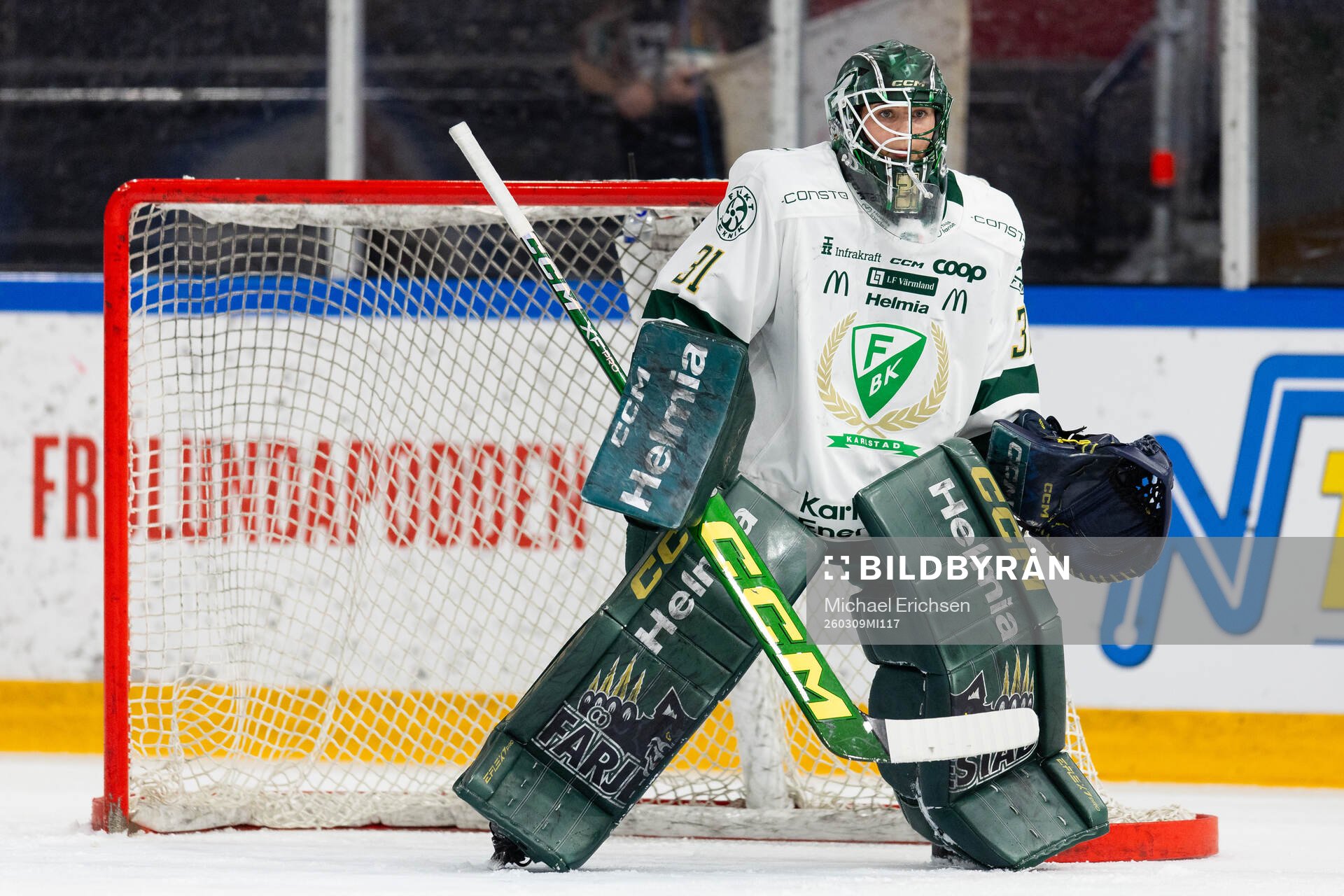 Färjestads målvakt Ida Boman
