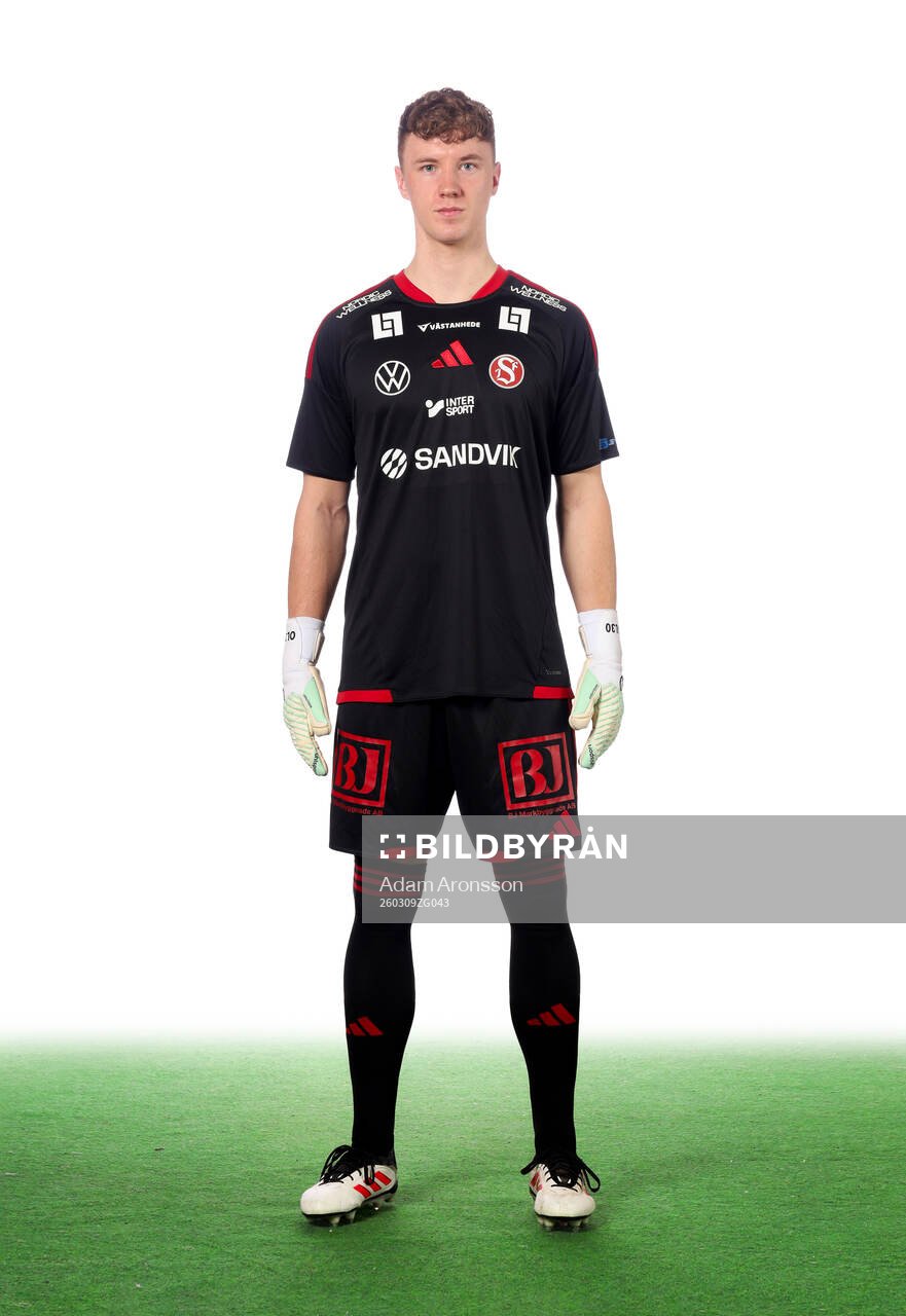 Sandvikens målvakt Otto Lindell
