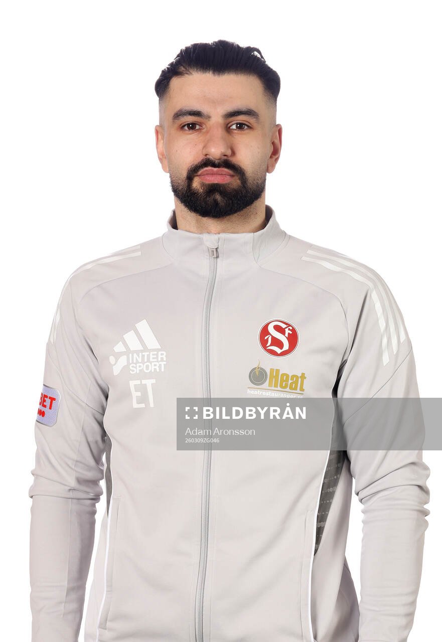 Sandvikens målvaktstränare Elvin Tahami