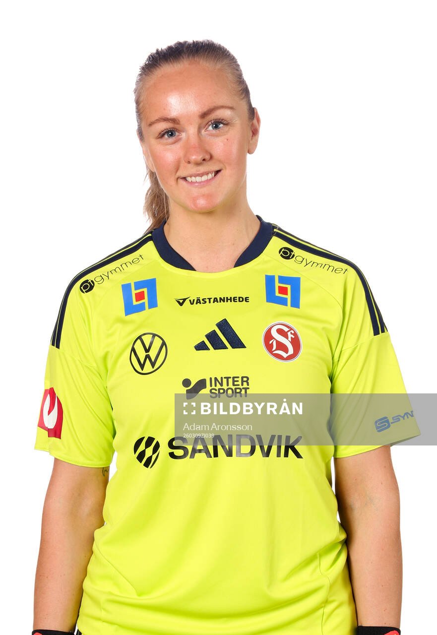 Sandvikens målvakt Jenny Wahlén