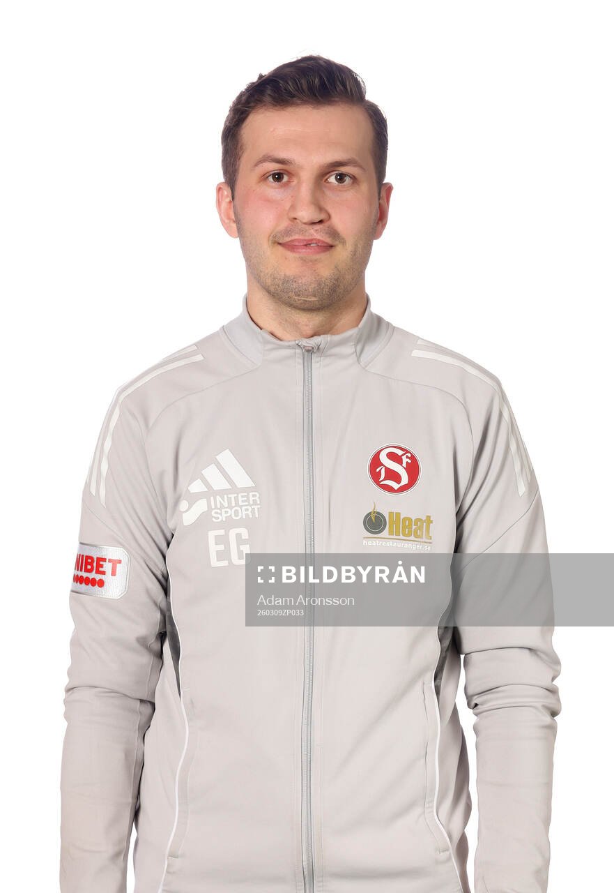 Sandvikens assisterande tränare Elias Gärdh
