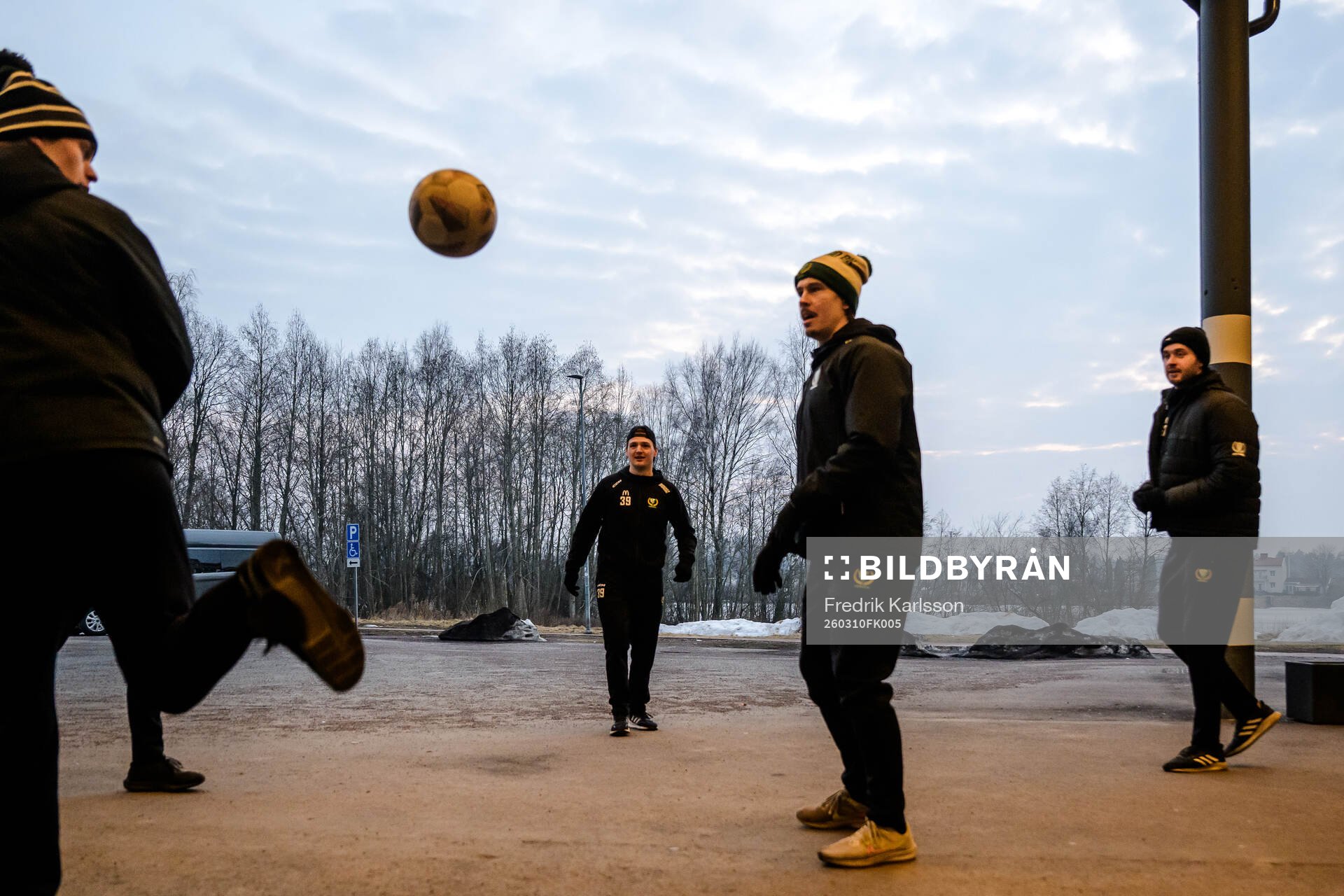 Färjestads Luke Philp, Joakim Nygård och Radim Zohorna