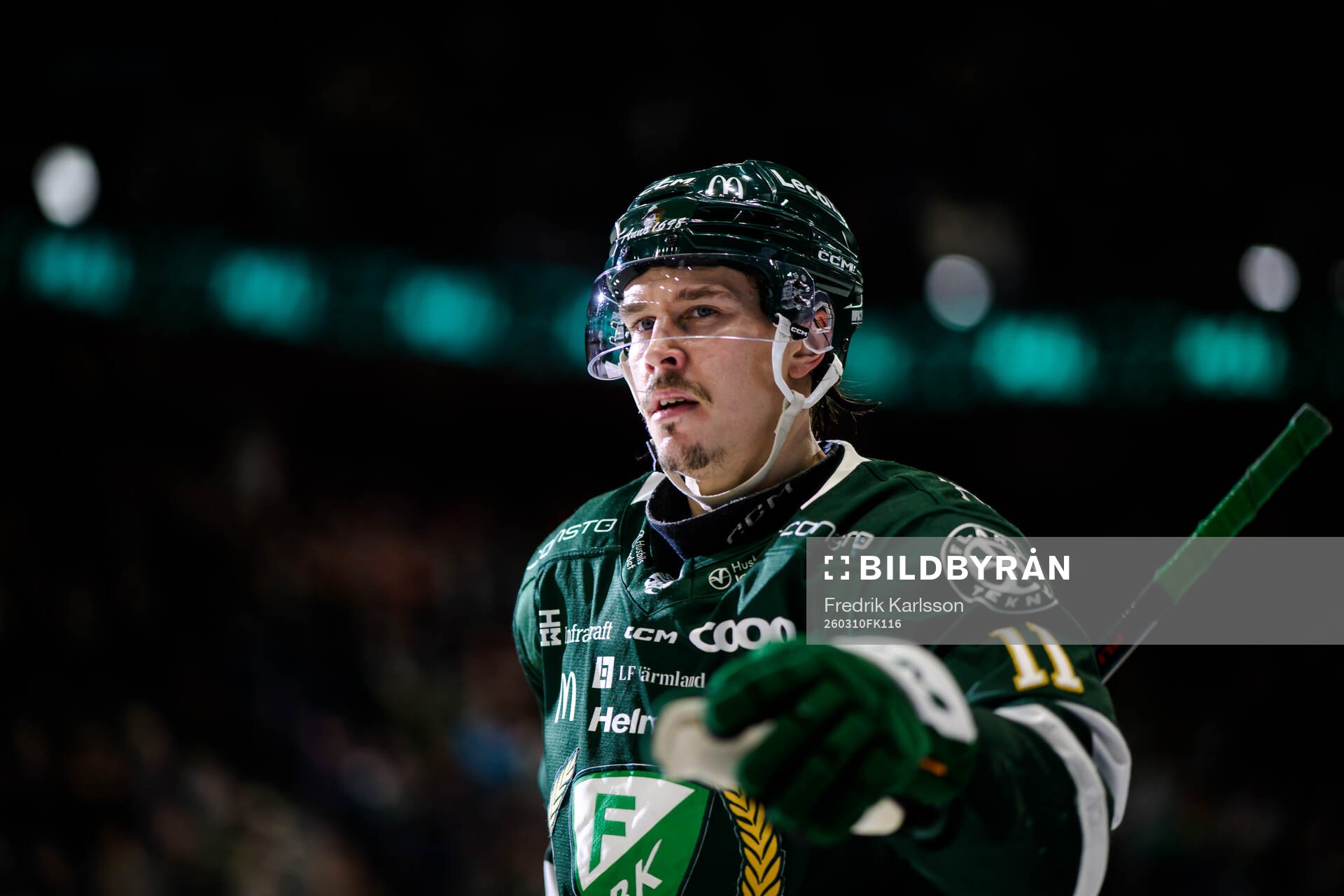 Färjestads Joakim Nygård jublar