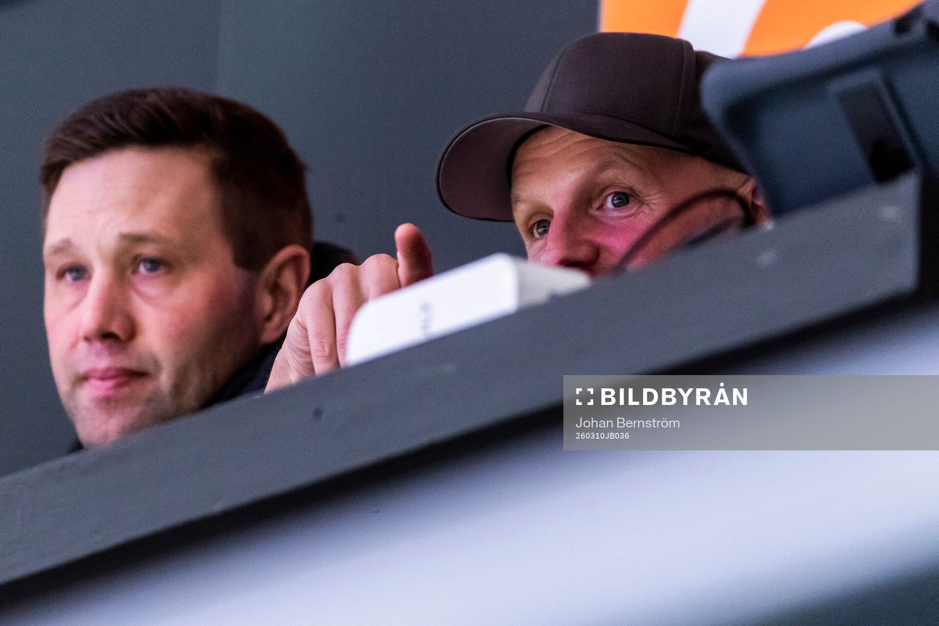 Örebros sportchef Henrik Löwdahl och Tony Mårtensson