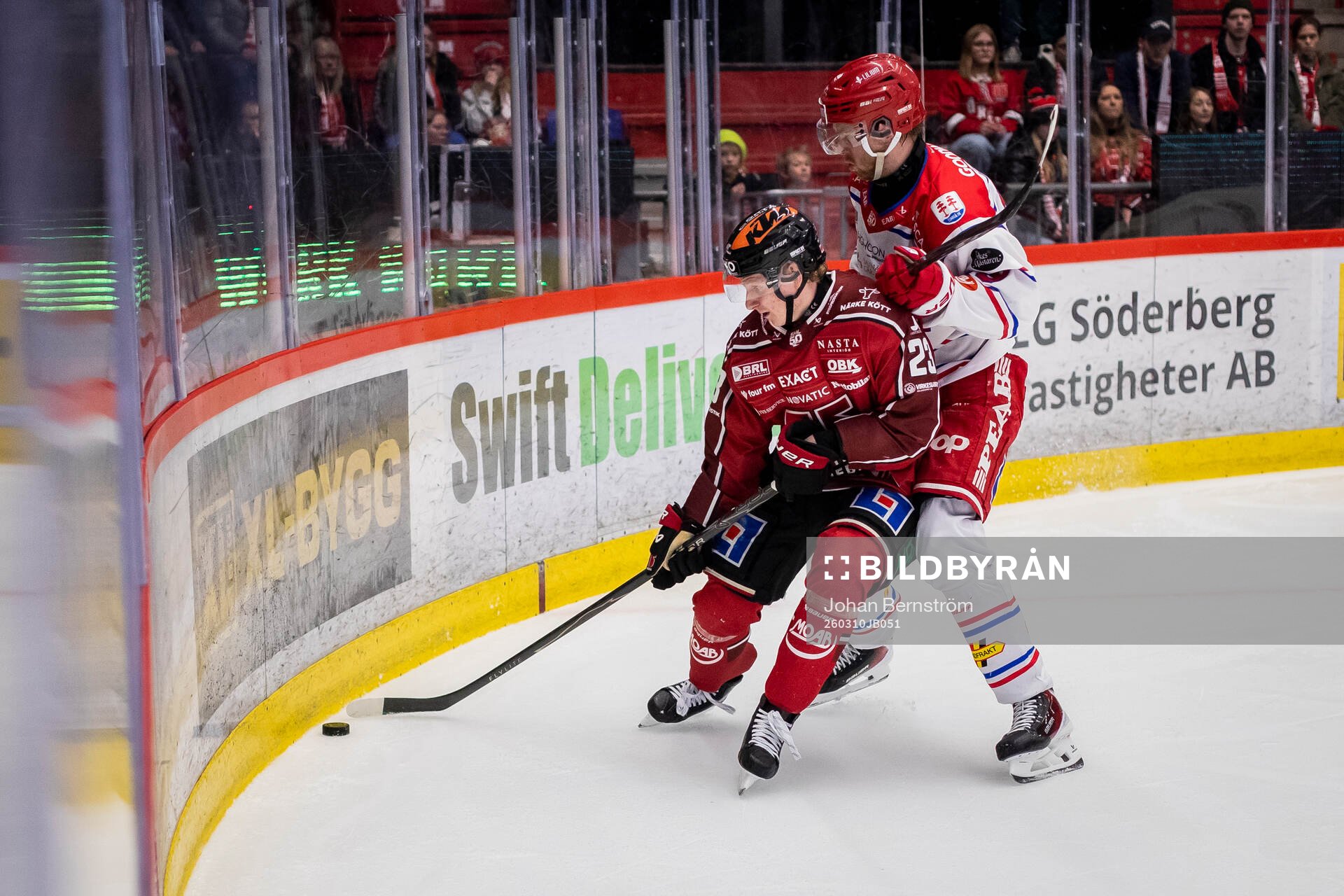 Örebros Egor Polin och Timrås Jeremy Boyce-Rotevall