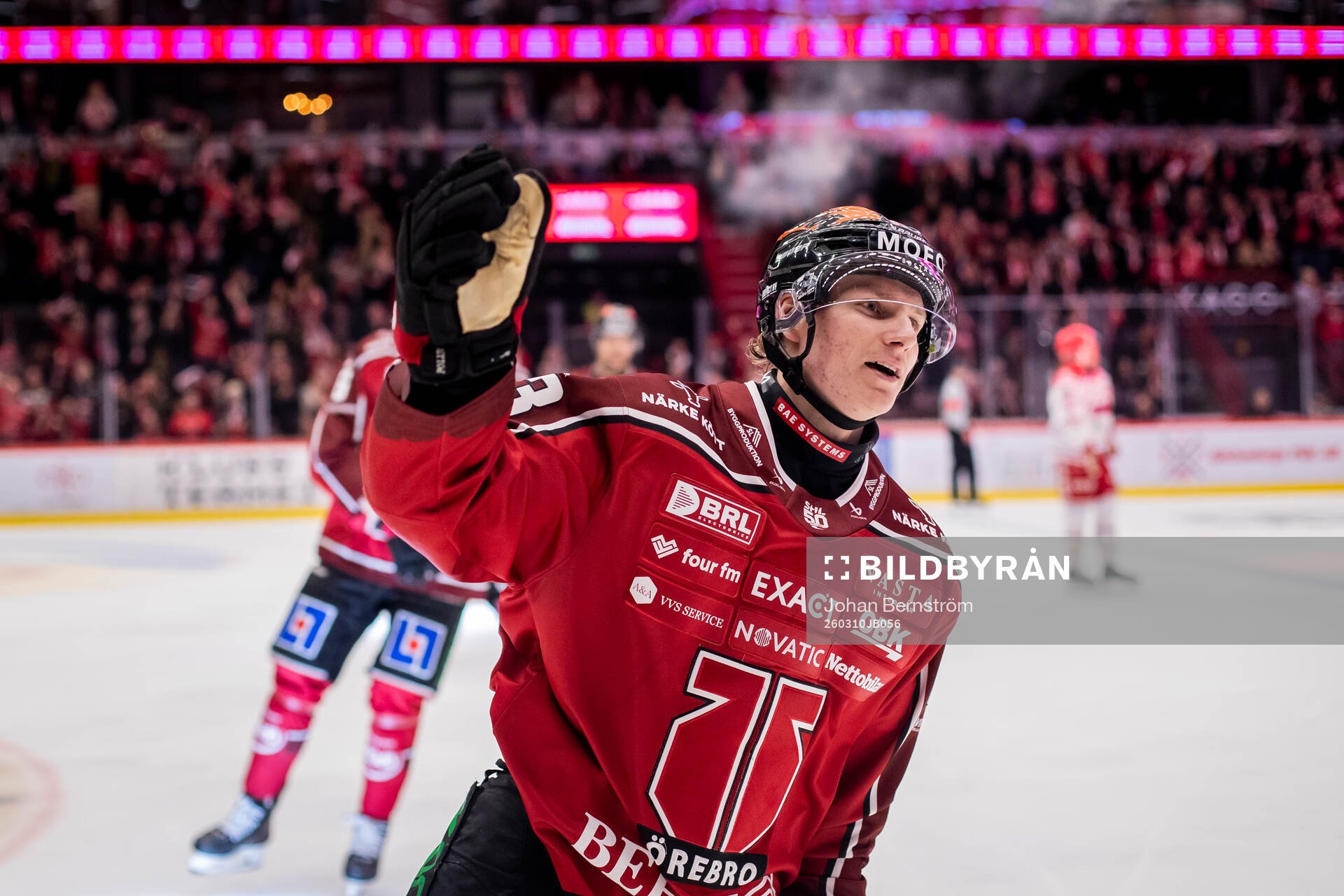Örebros Egor Polin jublar vid 3-0