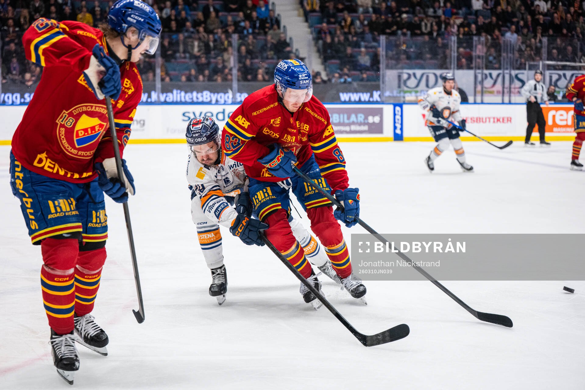 Växjös Reid Gardiner och Djurgårdens Colby Sissons