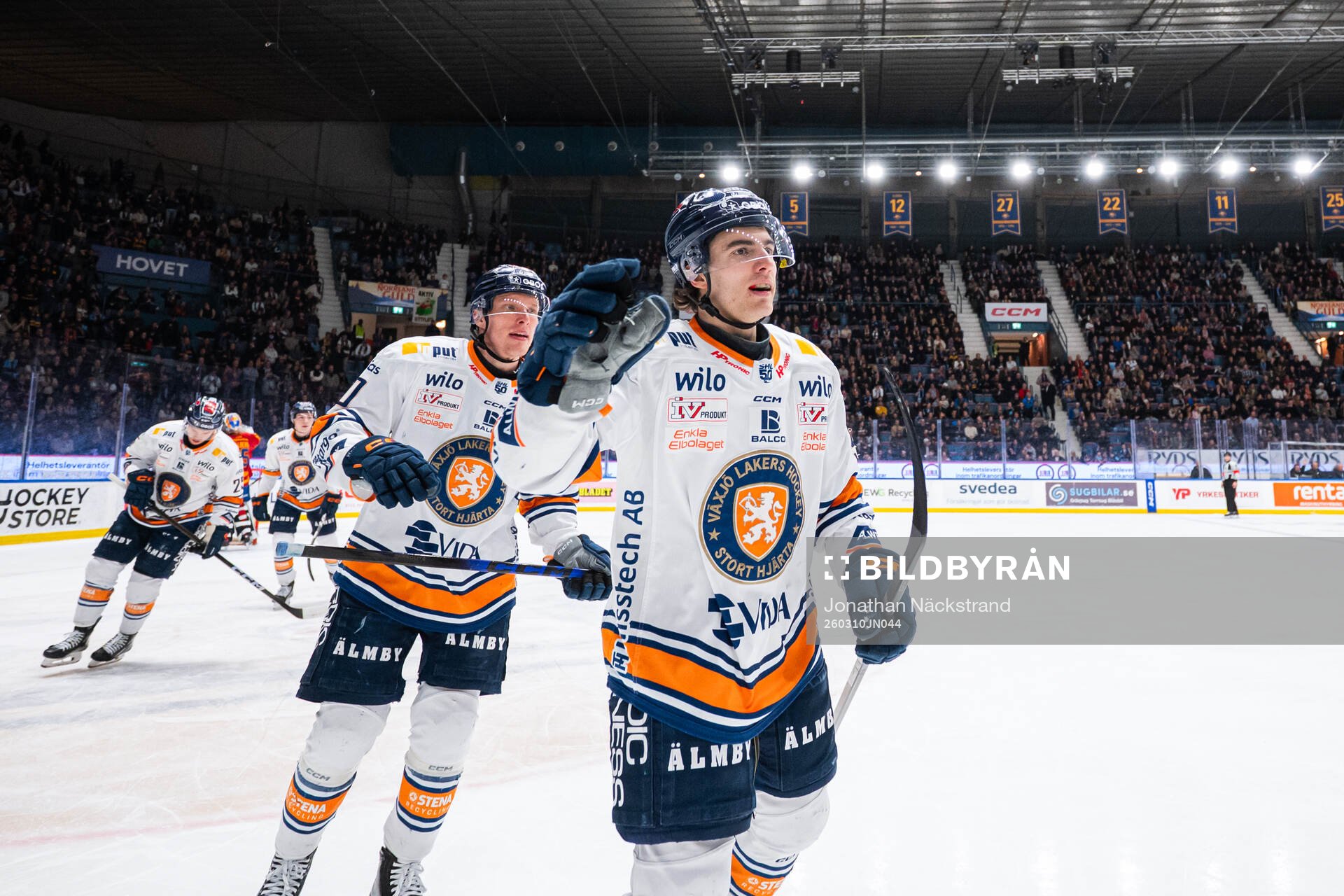 Växjös Felix Robert jublar