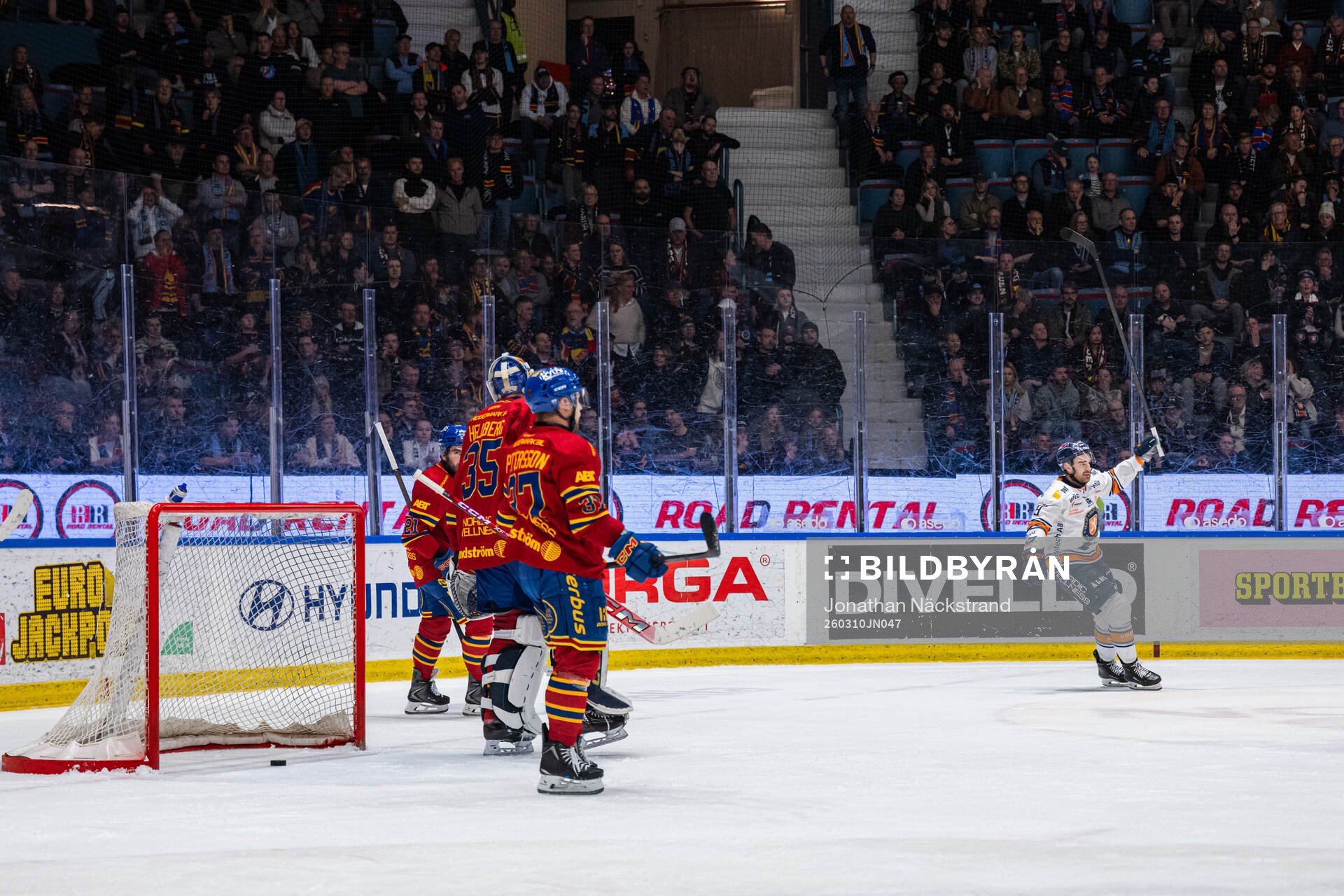 Växjös Reid Gardiner jublar