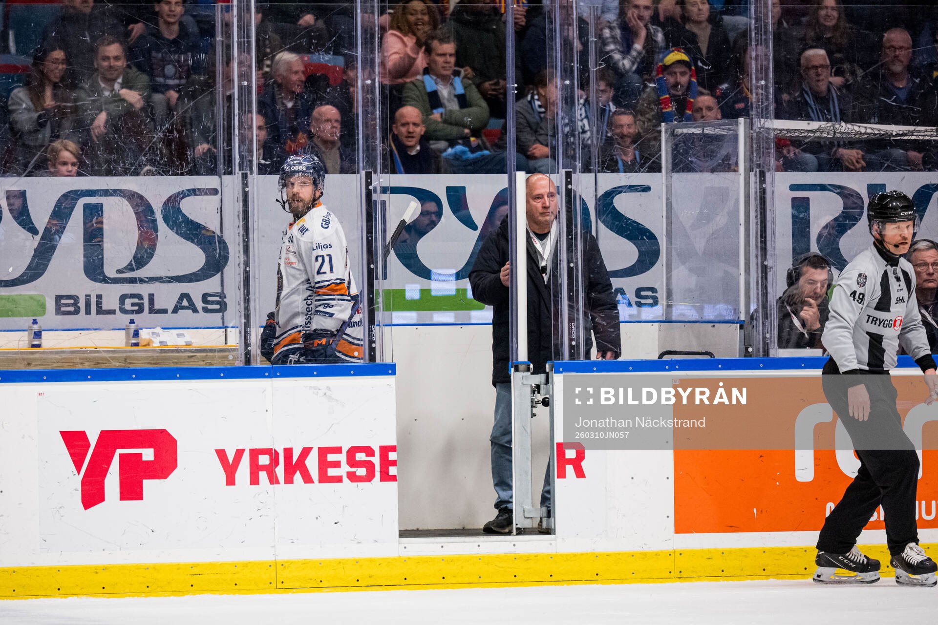 Växjös Brian Cooper får matchstraff