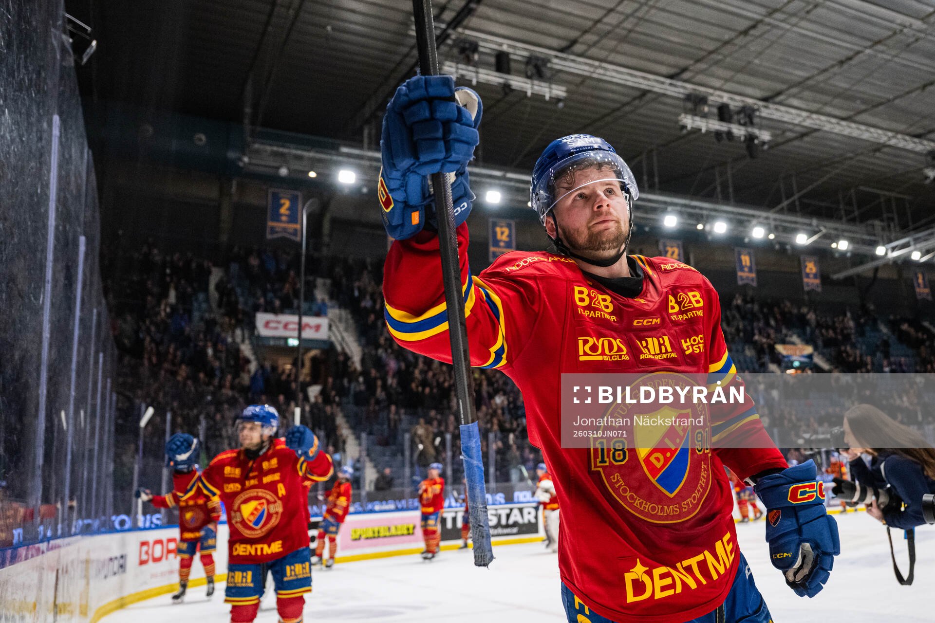 Djurgårdens Mathias Emilio Pettersen jublar