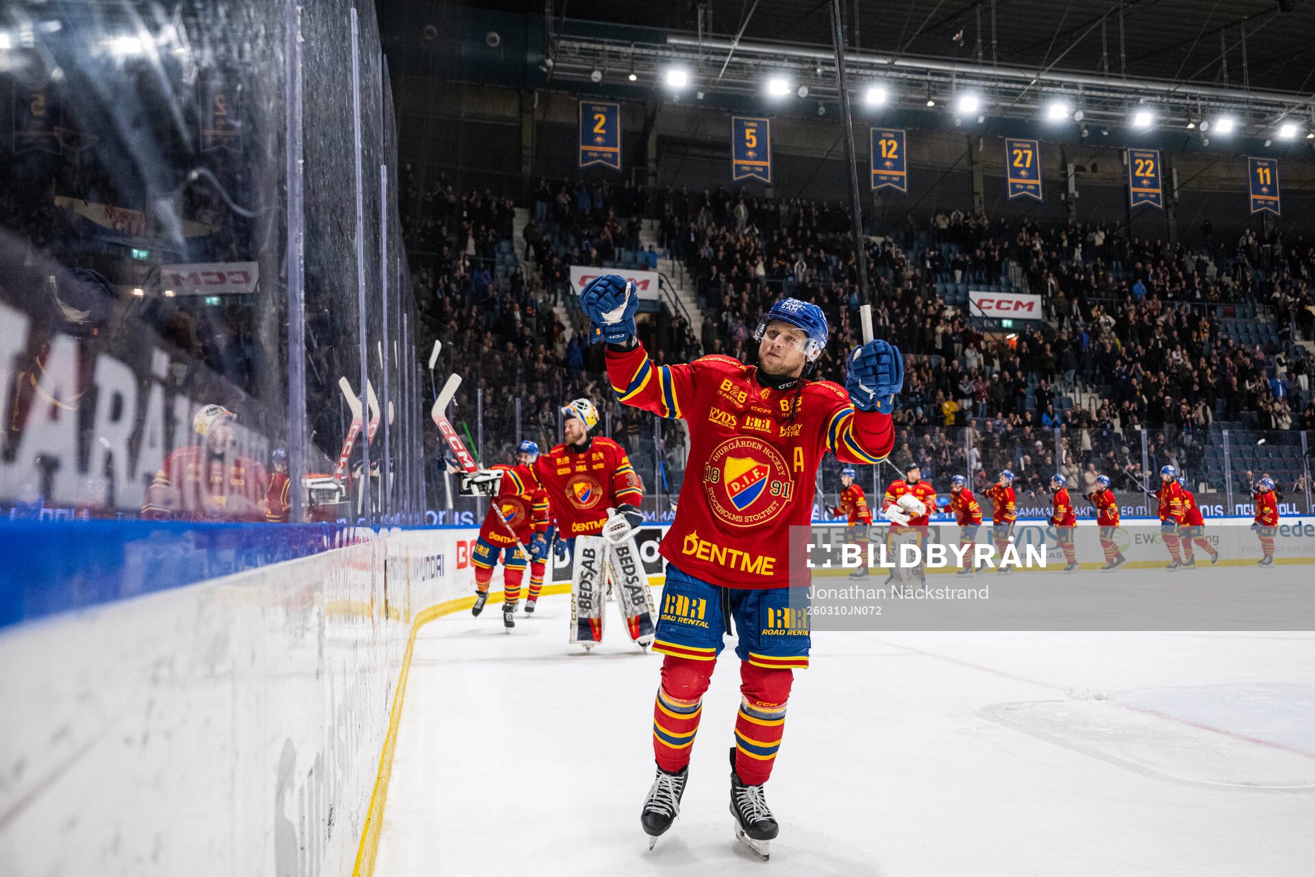 Djurgårdens Jesper Pettersson jublar