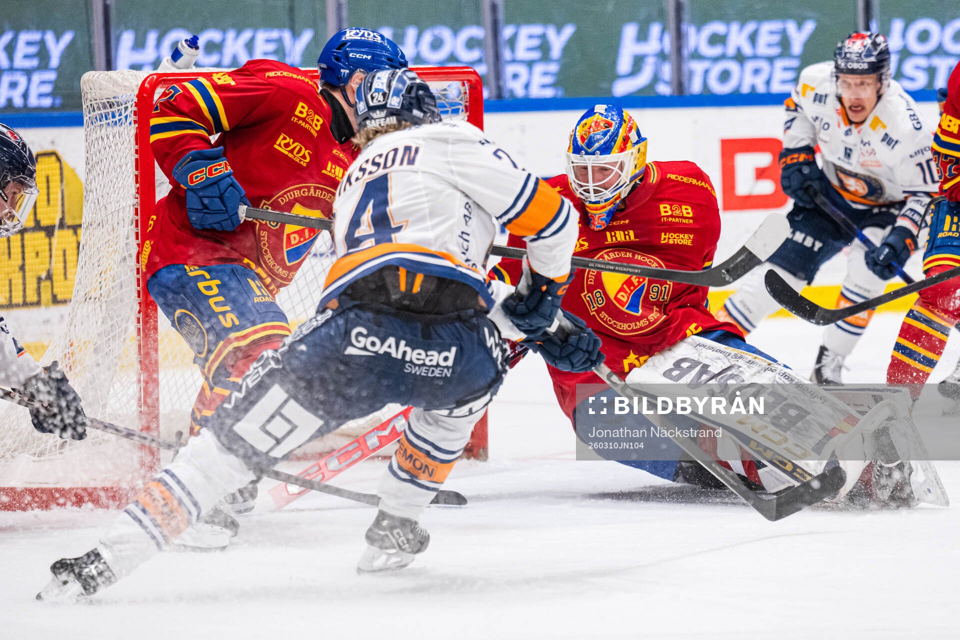 Djurgårdens målvakt Magnus Hellberg
